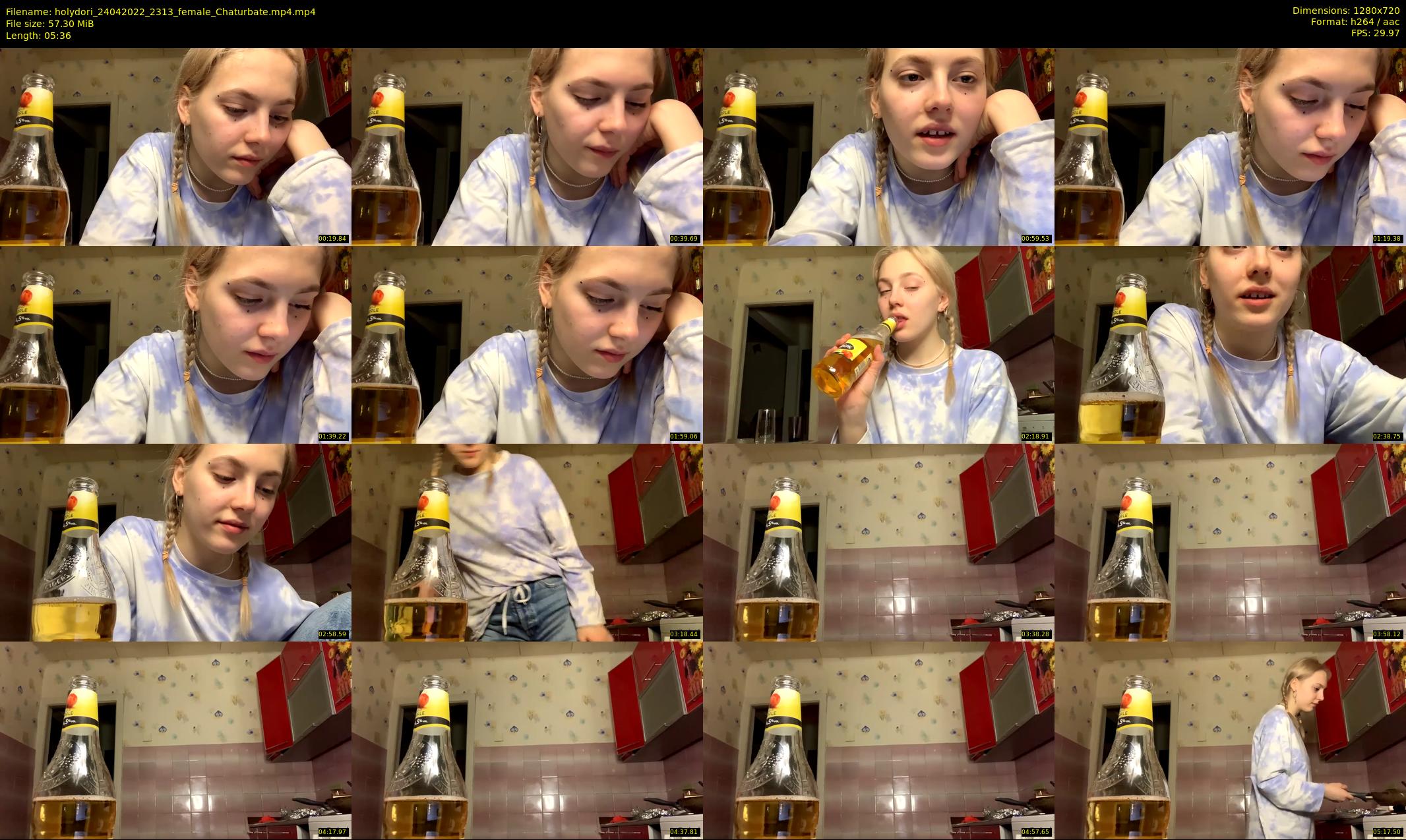 holydori — 6 minute Chaturbate female cam show recording, 720p, Apr 24, 2022