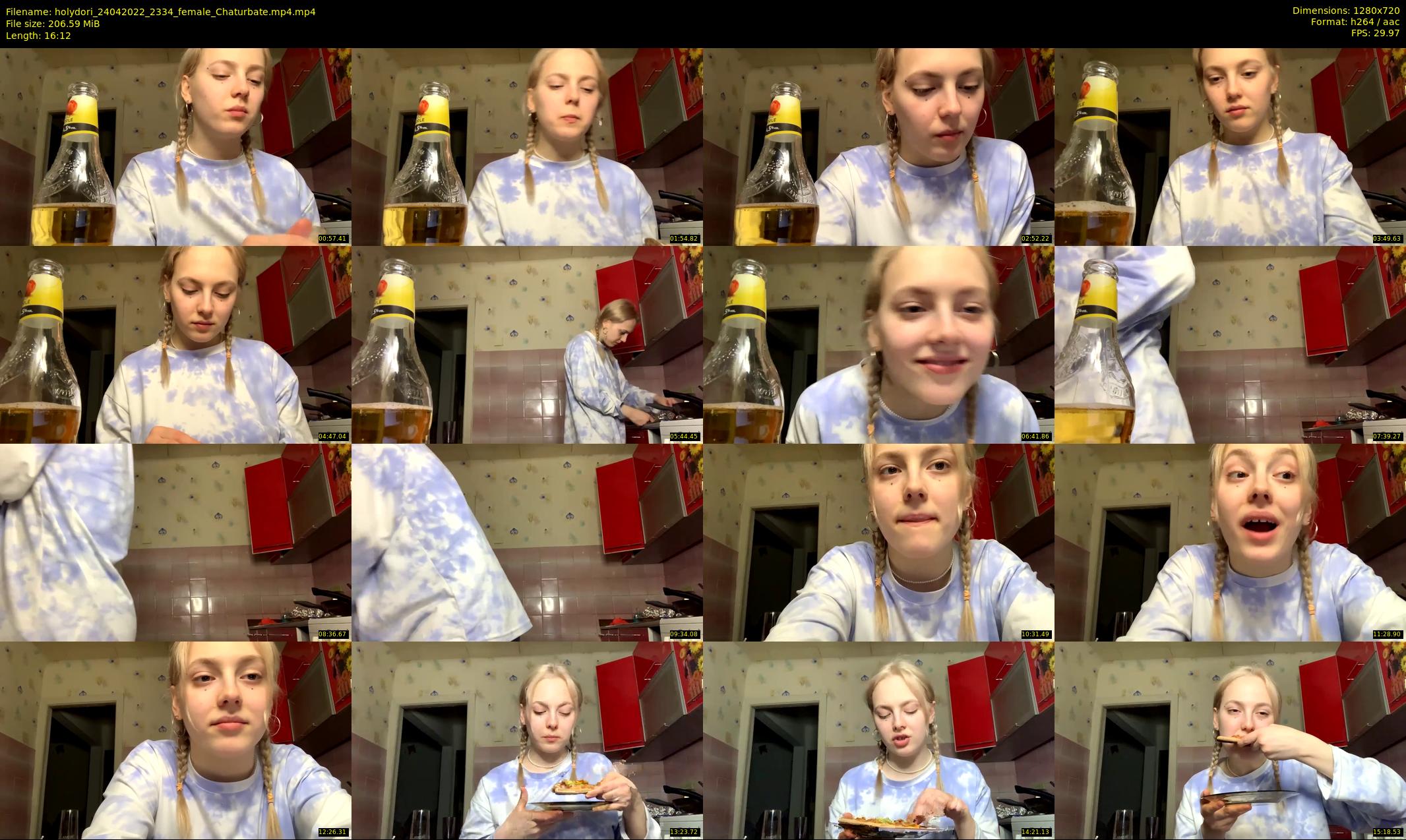 holydori — 17 minute Chaturbate female cam show recording, 720p, Apr 24, 2022