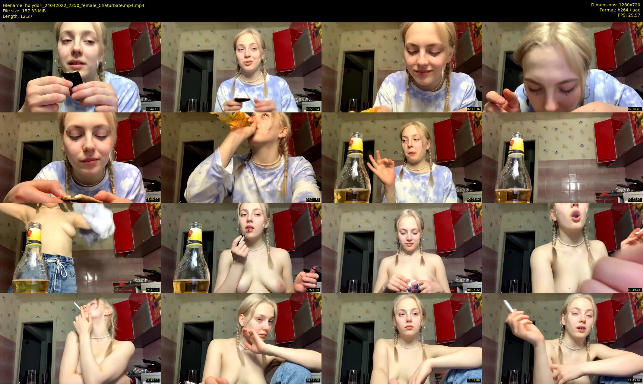 holydori — 13 minute Chaturbate female cam show recording, 720p, Apr 24, 2022