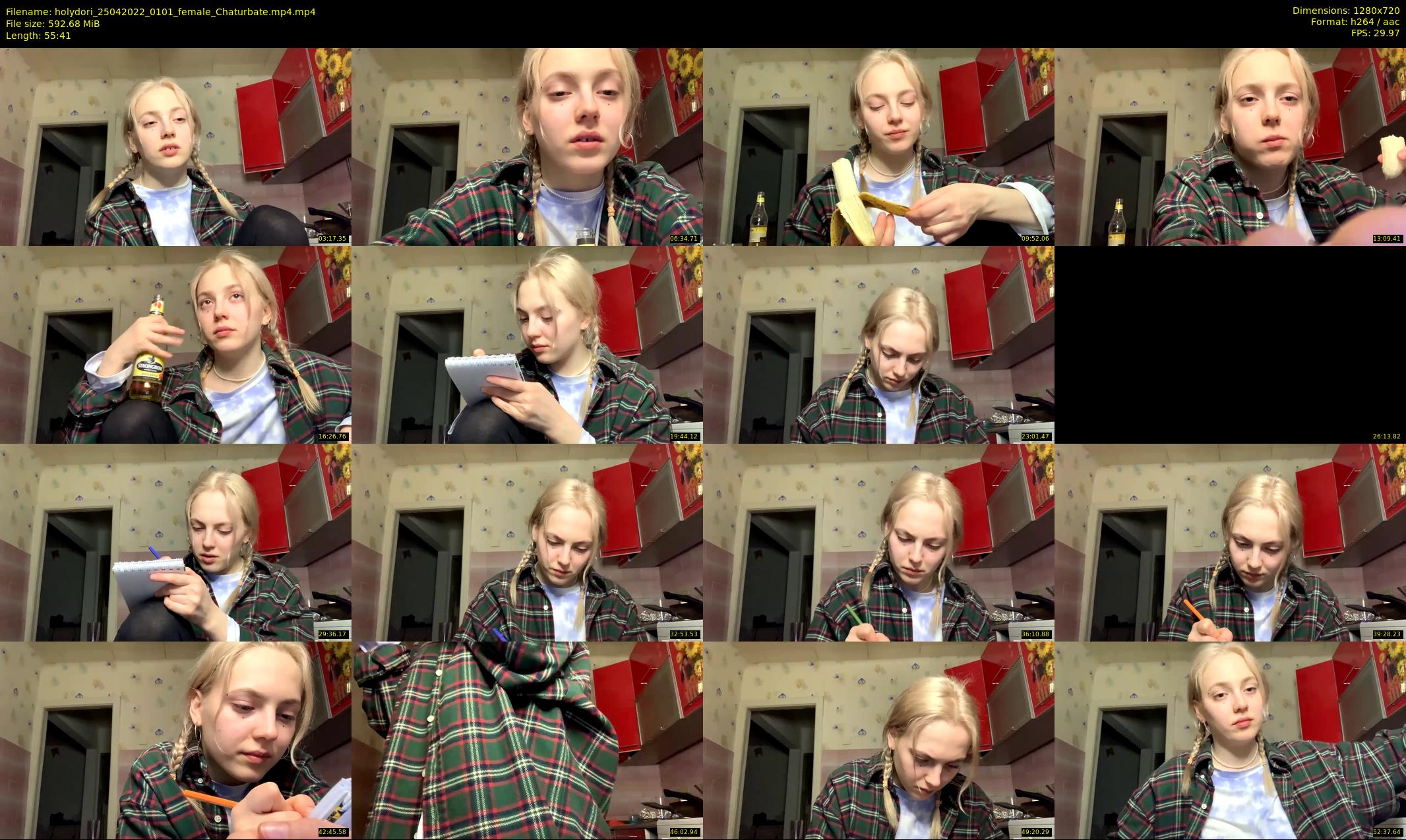 holydori — 56 minute Chaturbate female cam show recording, 720p, Apr 25, 2022