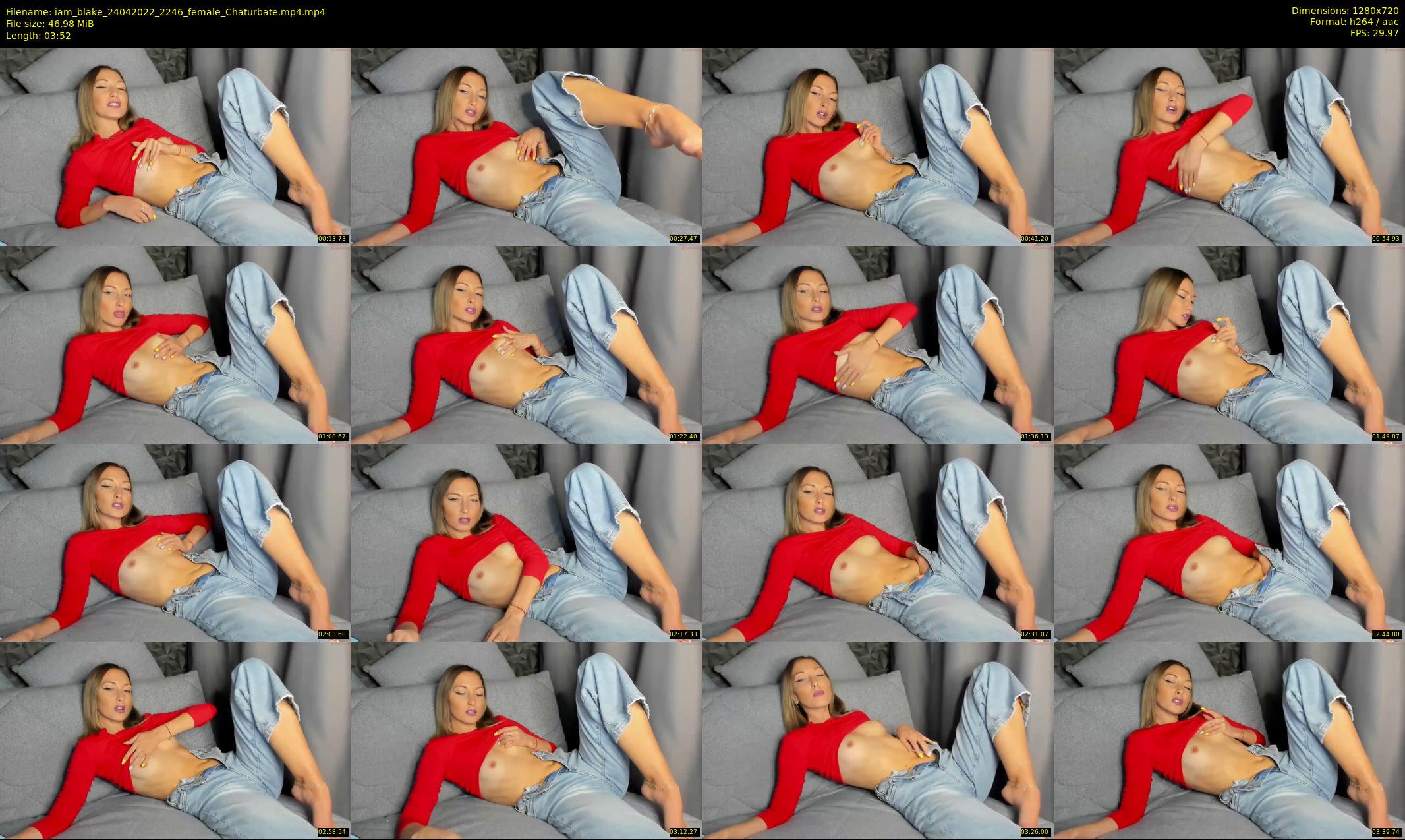 iam_blake — 4 minute Chaturbate female cam show recording, 720p, Apr 24, 2022