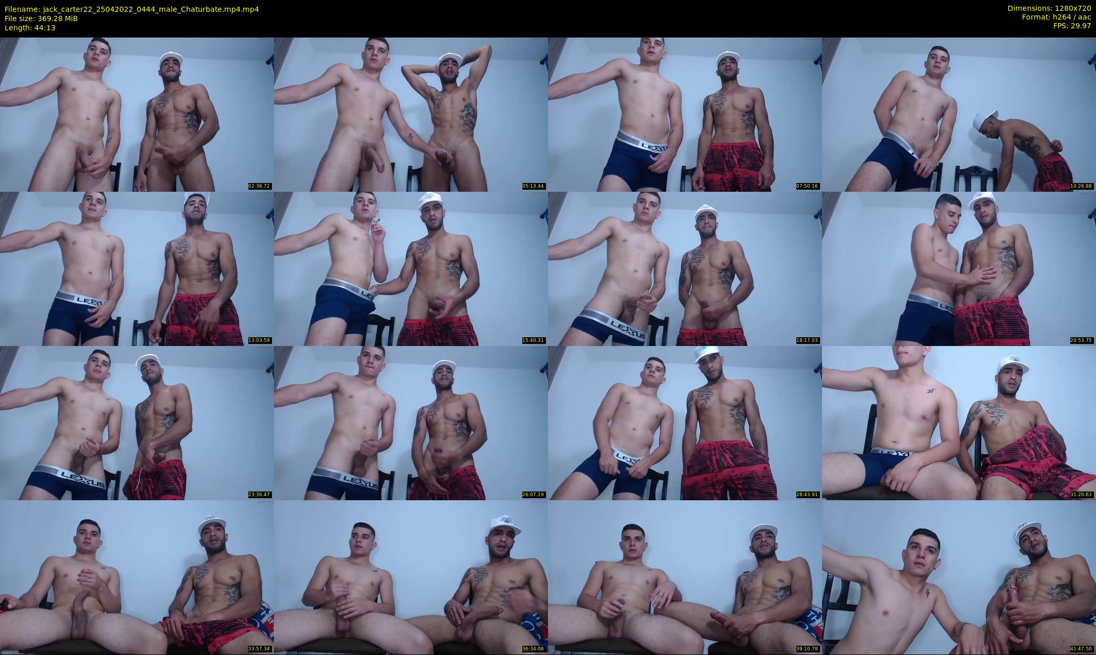 jack_carter22 — 45 minute Chaturbate male cam show recording, 720p, Apr 25, 2022