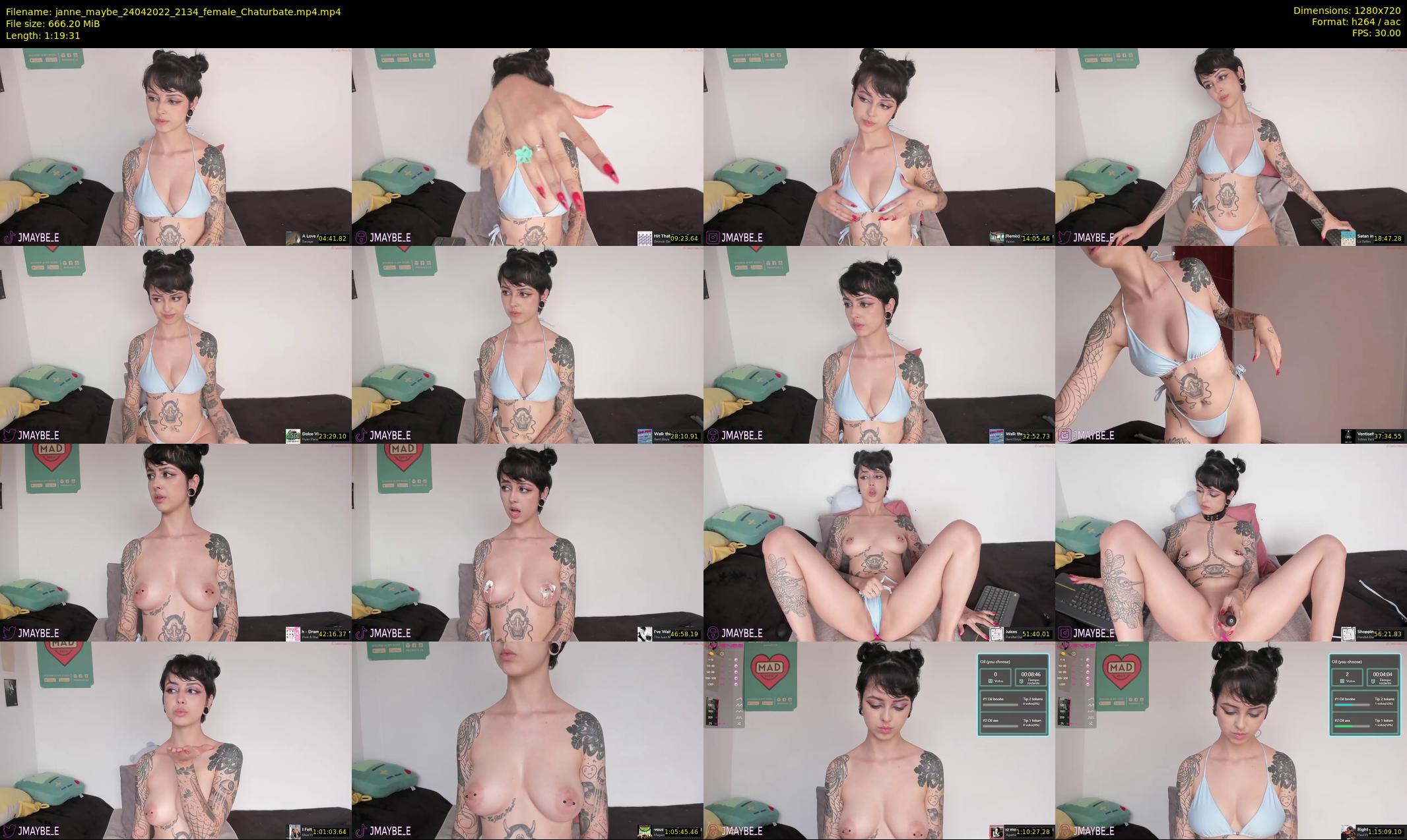 janne_maybe — 80 minute Chaturbate female cam show recording, 720p, Apr 24, 2022