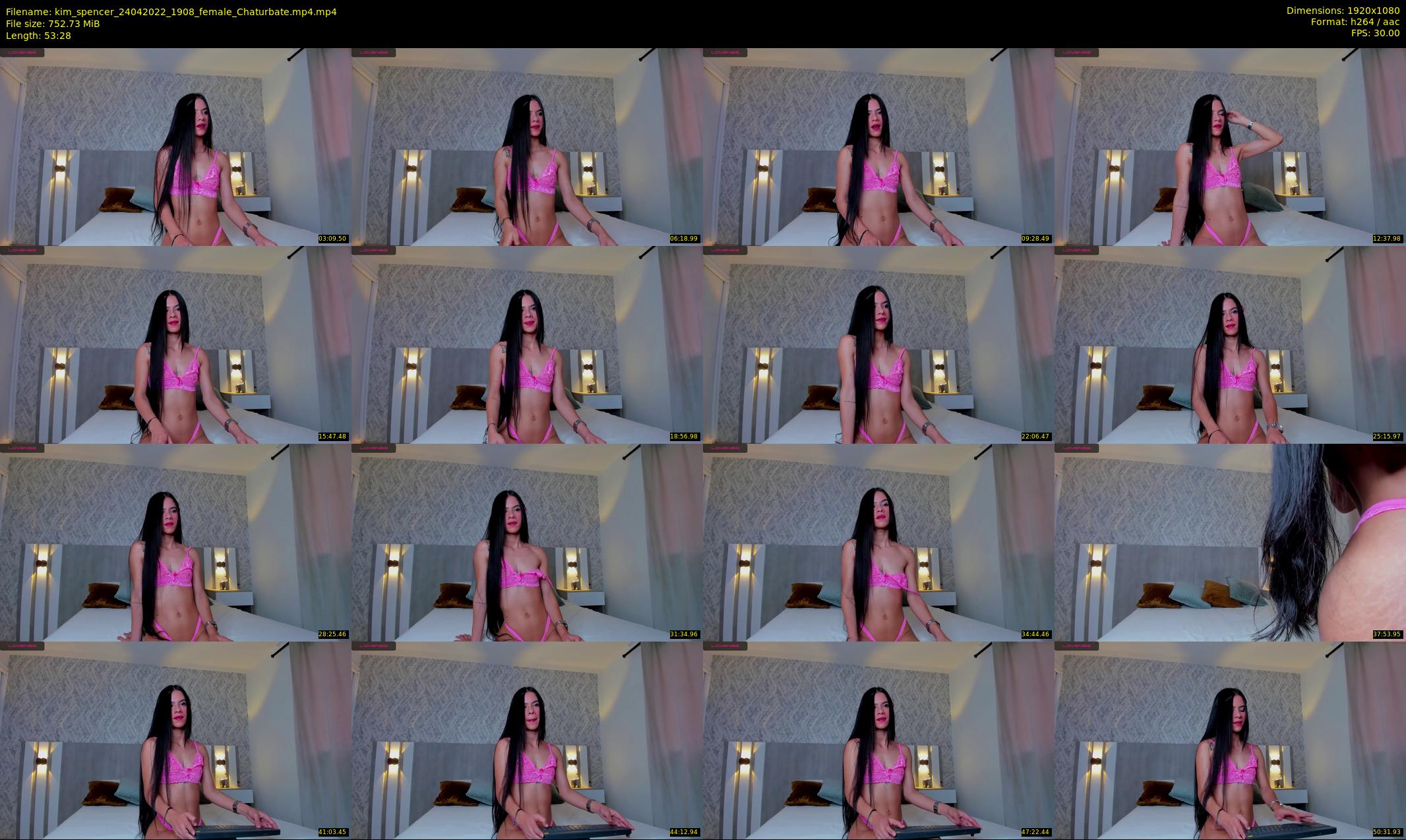 kim_spencer — 54 minute Chaturbate female cam show recording, 1080p, Apr 24, 2022