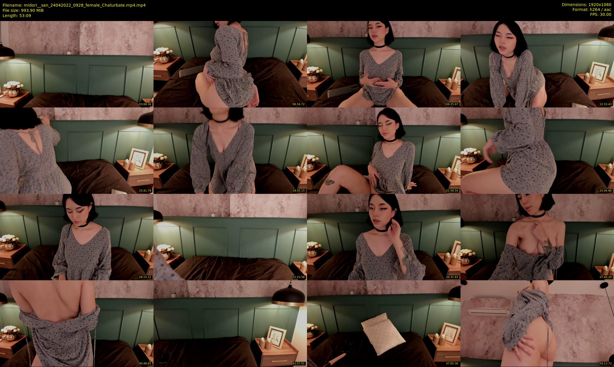 midori__san — 54 minute Chaturbate female cam show recording, 1080p, Apr 24, 2022