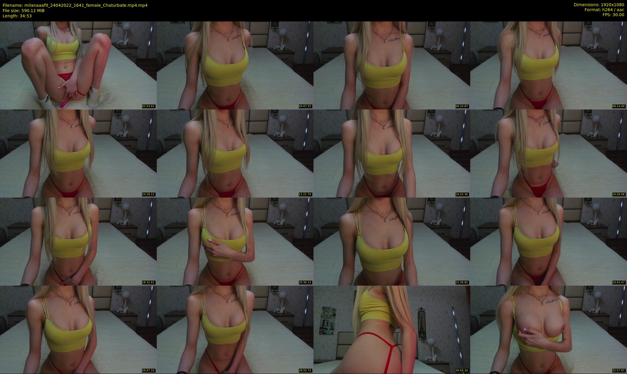 milanaaafit — 35 minute Chaturbate couple cam show recording, 1080p, Apr 24, 2022
