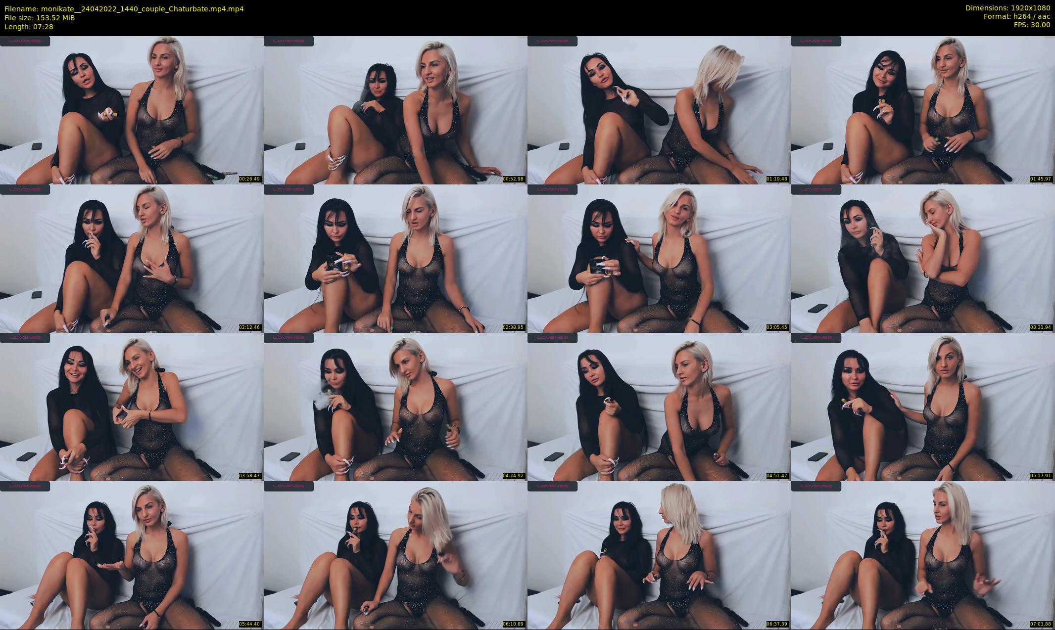 monikate_ — 8 minute Chaturbate couple cam show recording, 1080p, Apr 24, 2022