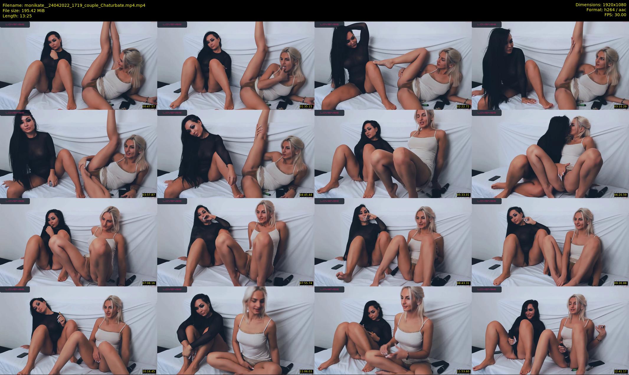 monikate_ — 14 minute Chaturbate couple cam show recording, 1080p, Apr 24, 2022