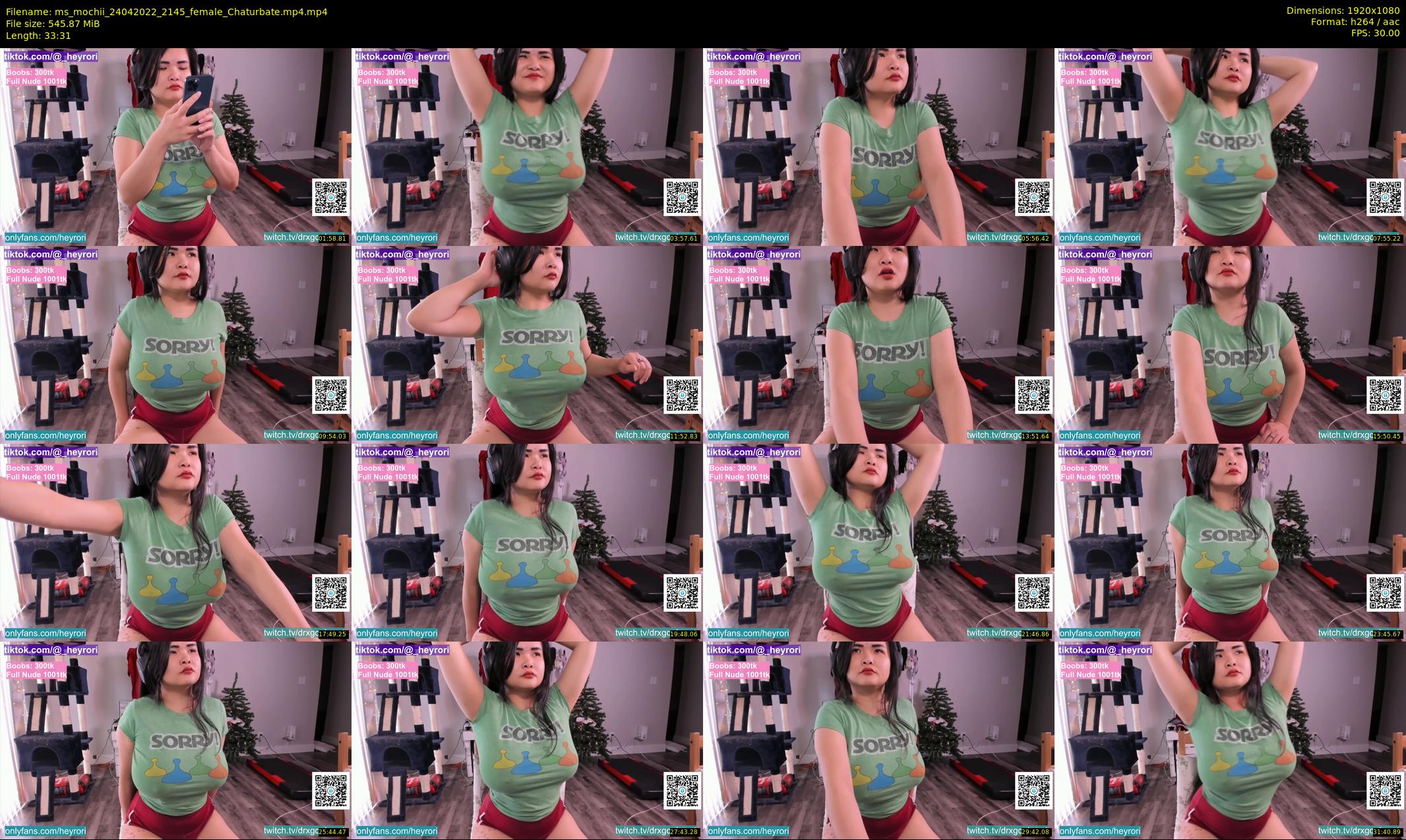 ms_mochii — 34 minute Chaturbate female cam show recording, 1080p, Apr 24, 2022