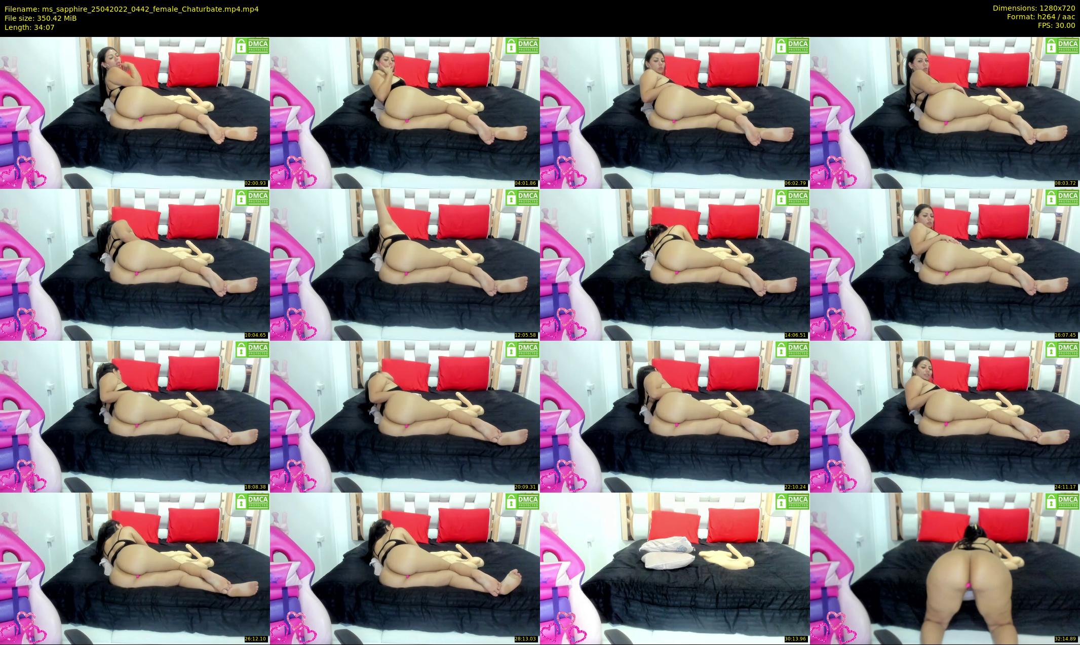ms_sapphire — 35 minute Chaturbate female cam show recording, 720p, Apr 25, 2022