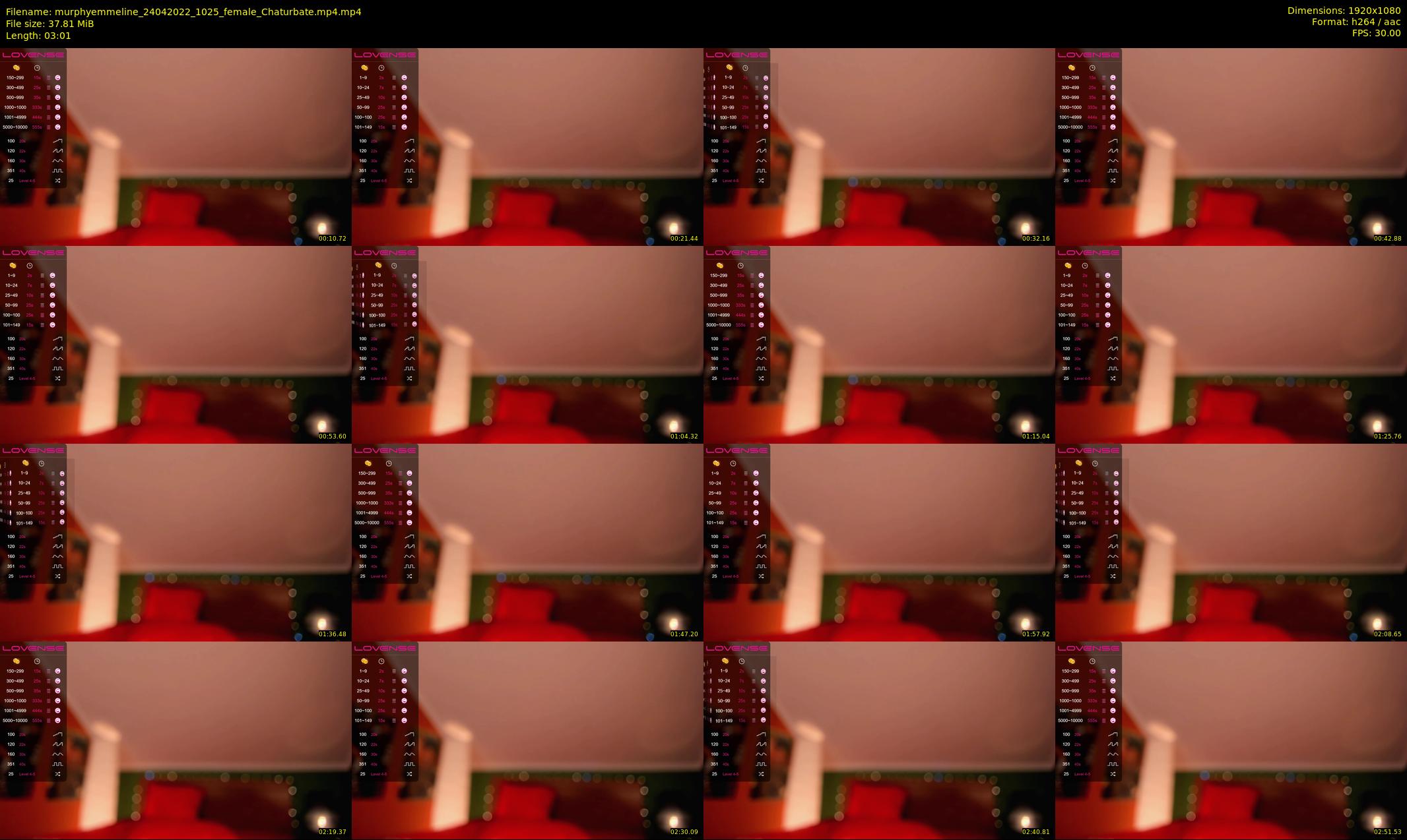 murphyemmeline — 4 minute Chaturbate female cam show recording, 1080p, Apr 24, 2022
