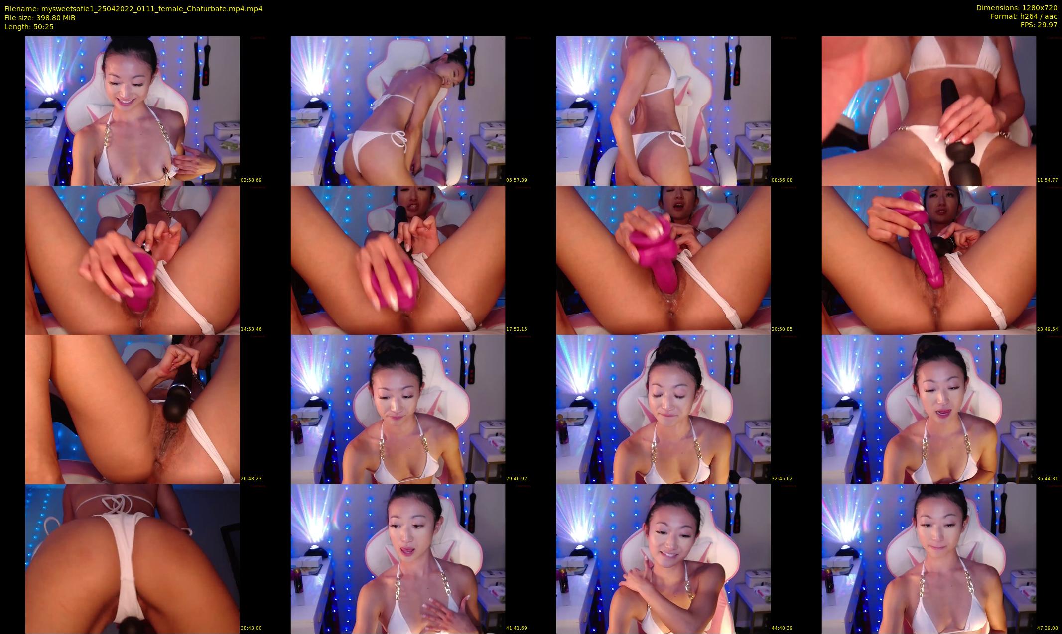 mysweetsofie1 — 51 minute Chaturbate female cam show recording, 720p, Apr 25, 2022