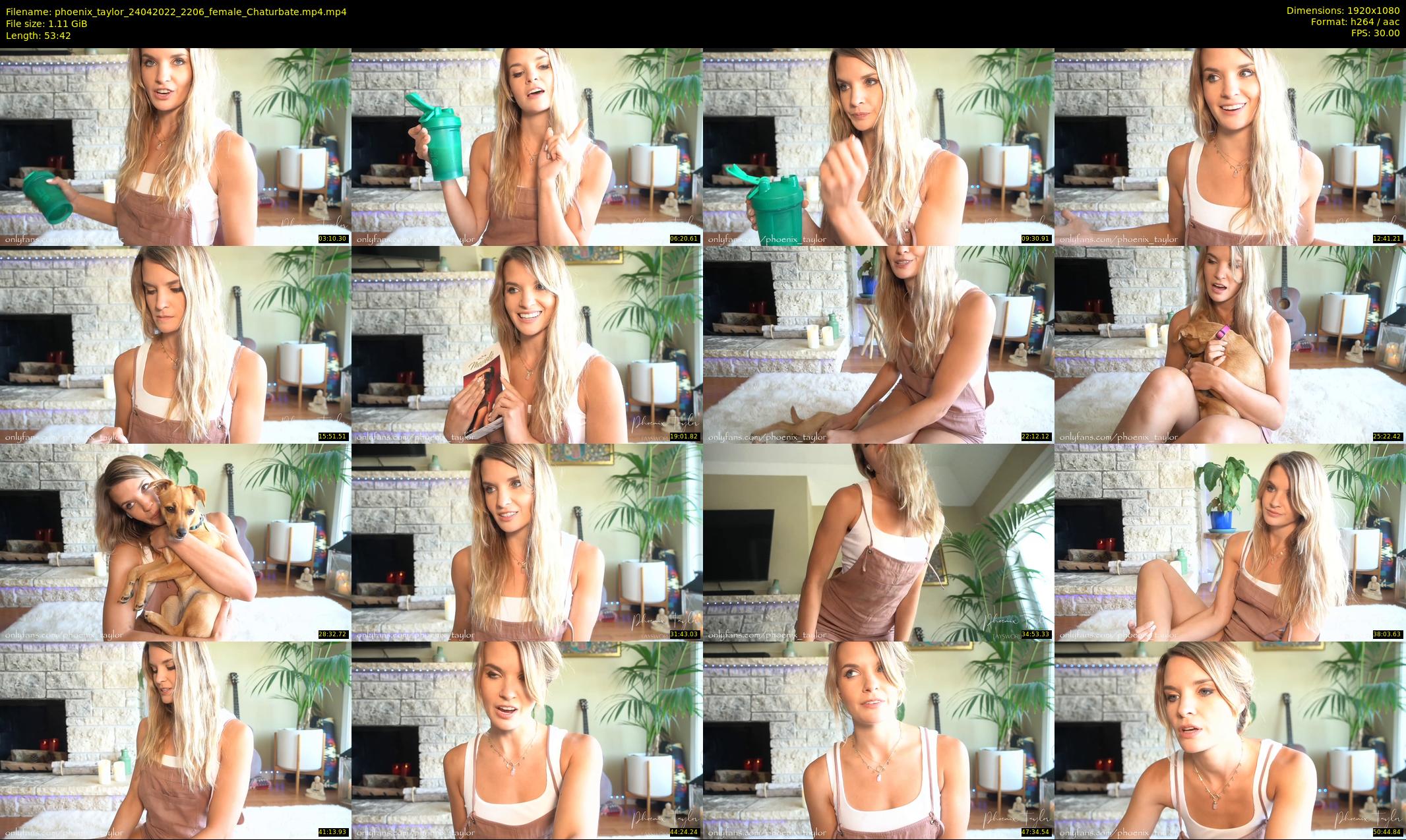 phoenix_taylor — 54 minute Chaturbate female cam show recording, 1080p, Apr 24, 2022
