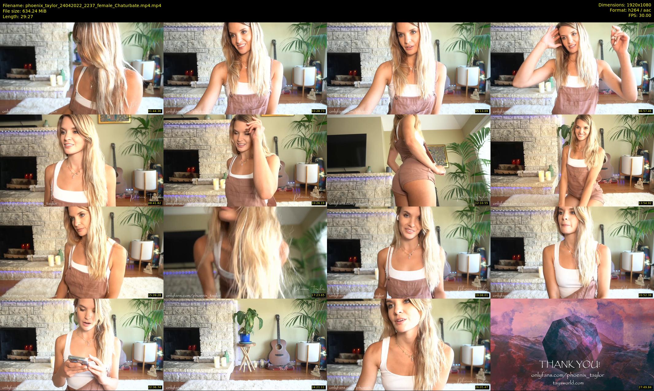 phoenix_taylor — 30 minute Chaturbate female cam show recording, 1080p, Apr 24, 2022