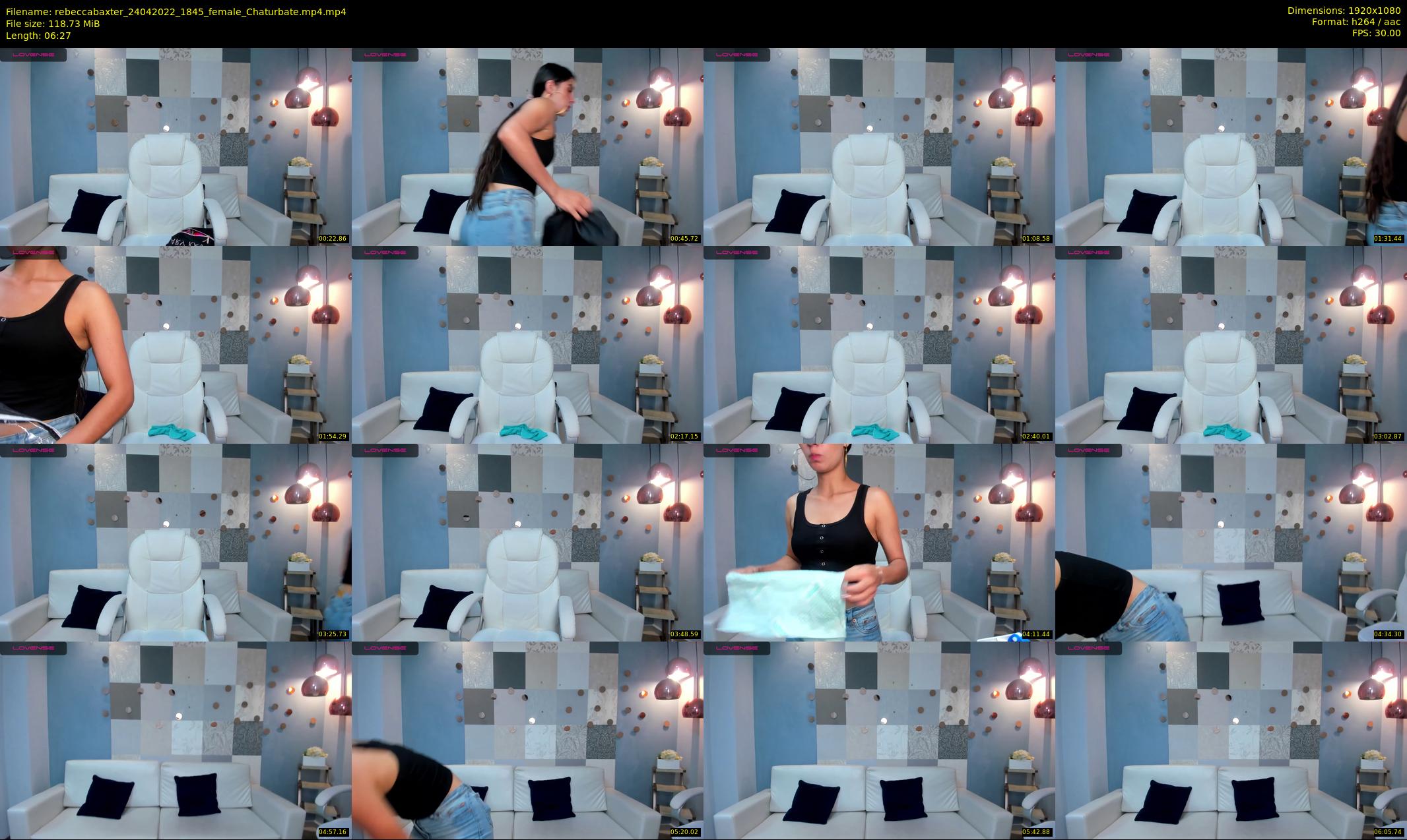rebeccabaxter — 7 minute Chaturbate female cam show recording, 1080p, Apr 24, 2022