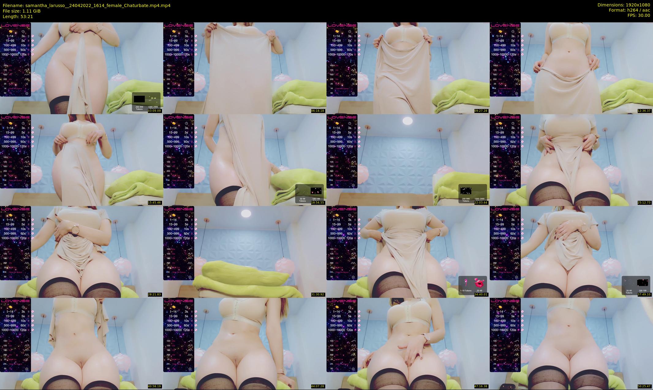 samantha_larusso_ — 54 minute Chaturbate couple cam show recording, 1080p, Apr 24, 2022