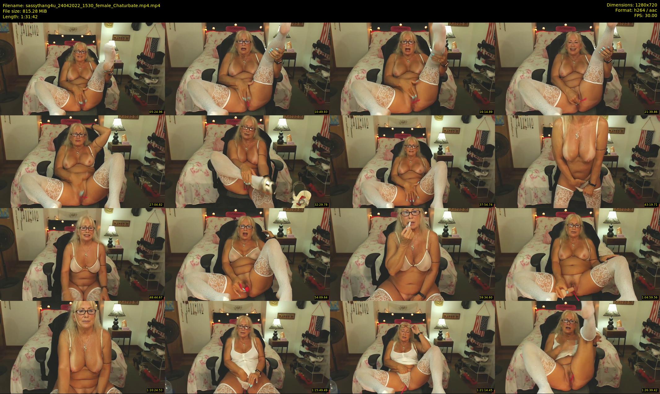 sassythang4u — 92 minute Chaturbate female cam show recording, 720p, Apr 24, 2022