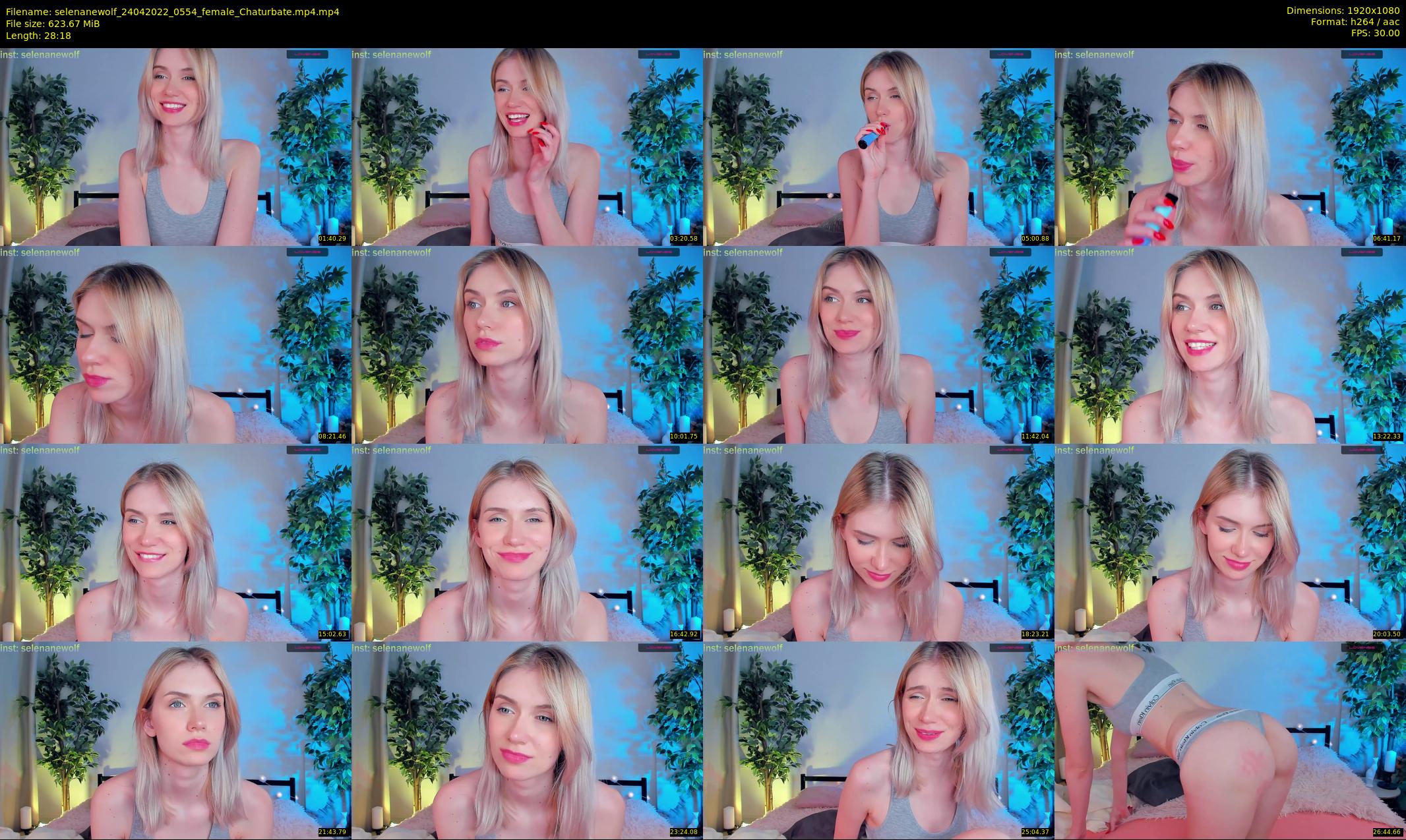 selenanewolf — 29 minute Chaturbate couple cam show recording, 1080p, Apr 24, 2022