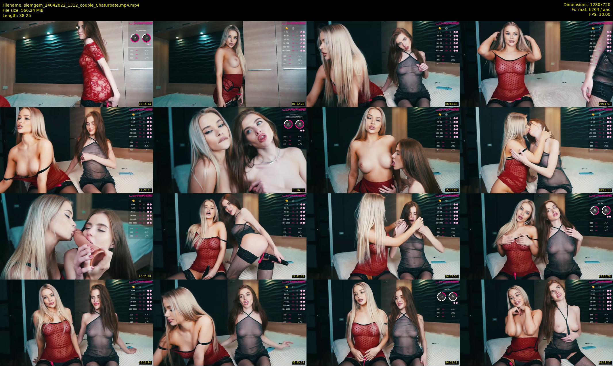 slemgem — 39 minute Chaturbate couple cam show recording, 720p, Apr 24, 2022