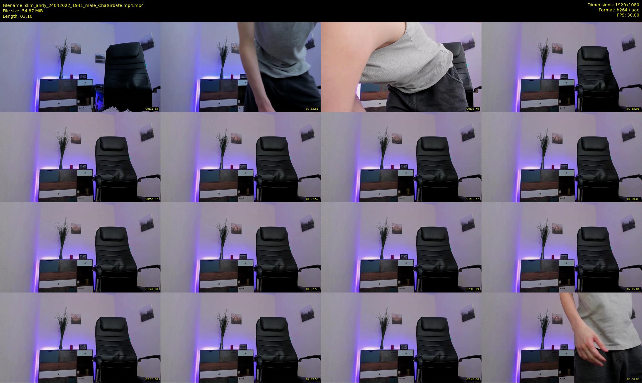 slim_andy — 4 minute Chaturbate male cam show recording, 1080p, Apr 24, 2022