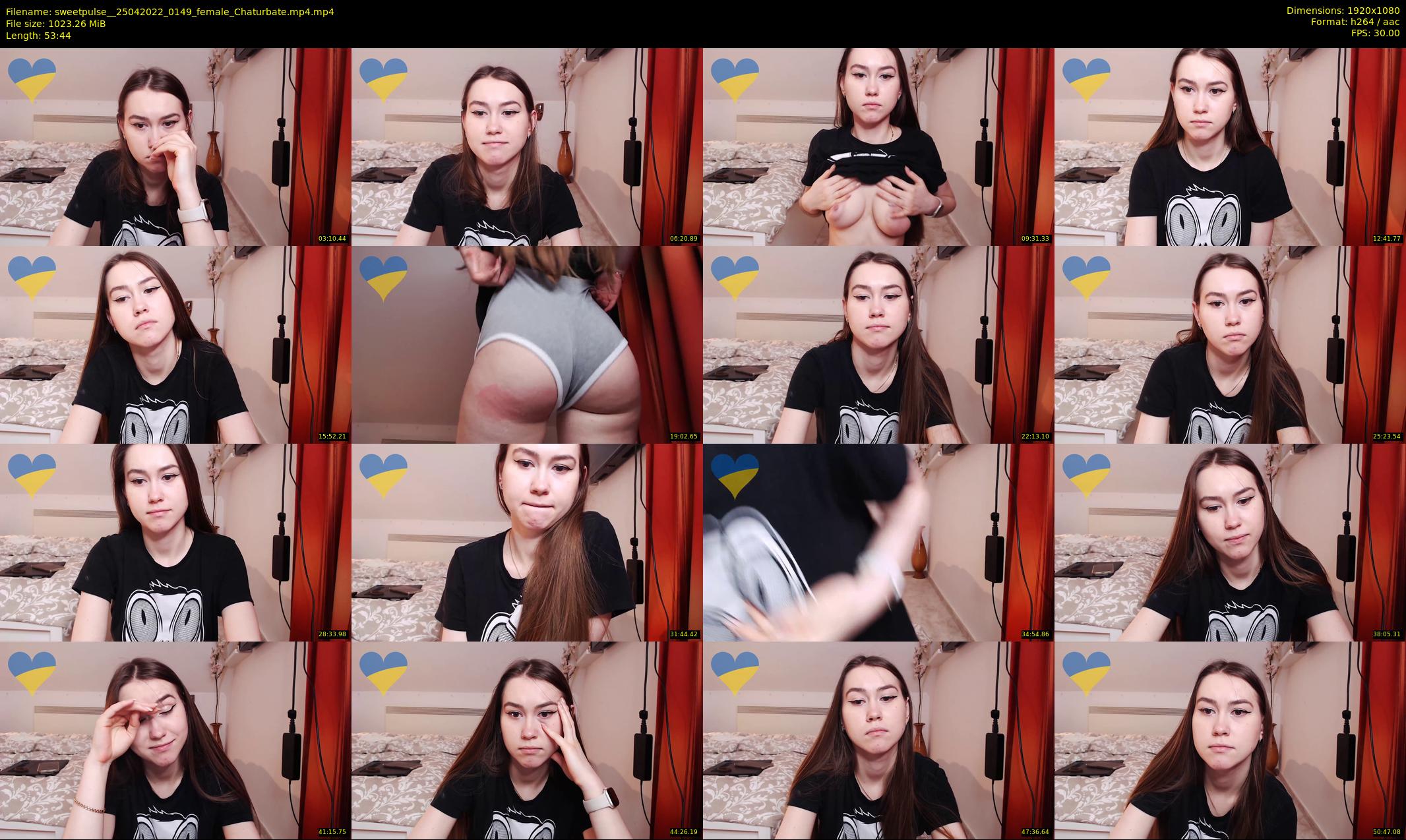 sweetpulse_ — 54 minute Chaturbate female cam show recording, 1080p, Apr 25, 2022