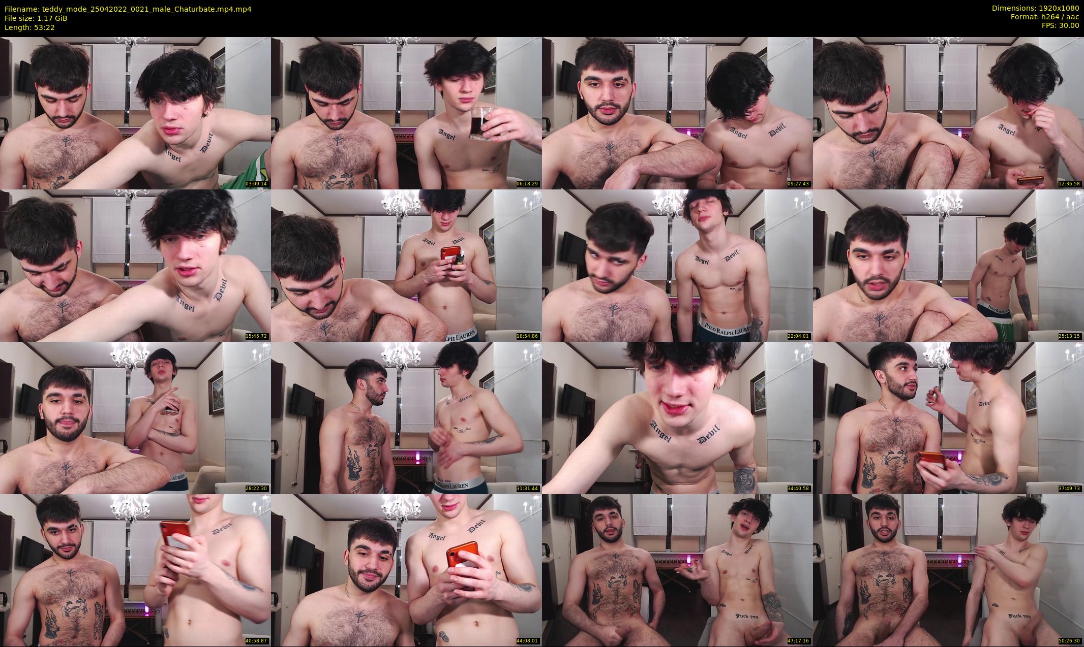 teddy_mode — 54 minute Chaturbate couple cam show recording, 1080p, Apr 25, 2022