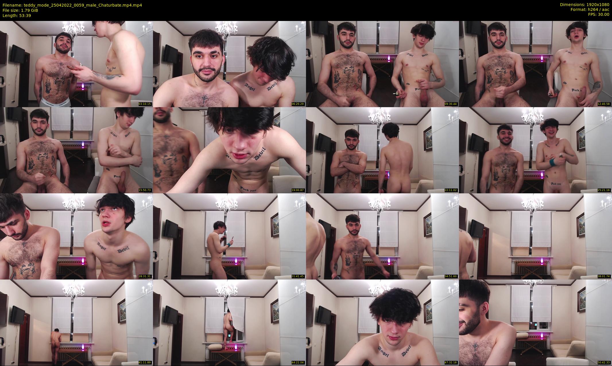 teddy_mode — 54 minute Chaturbate couple cam show recording, 1080p, Apr 25, 2022