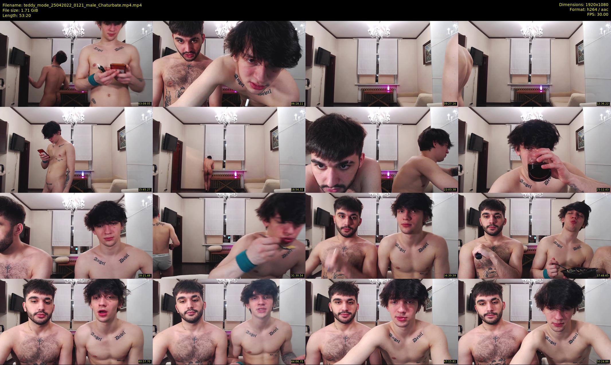 teddy_mode — 54 minute Chaturbate couple cam show recording, 1080p, Apr 25, 2022