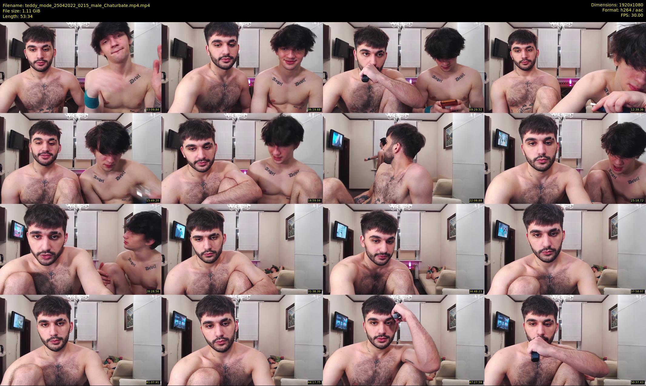 teddy_mode — 54 minute Chaturbate couple cam show recording, 1080p, Apr 25, 2022