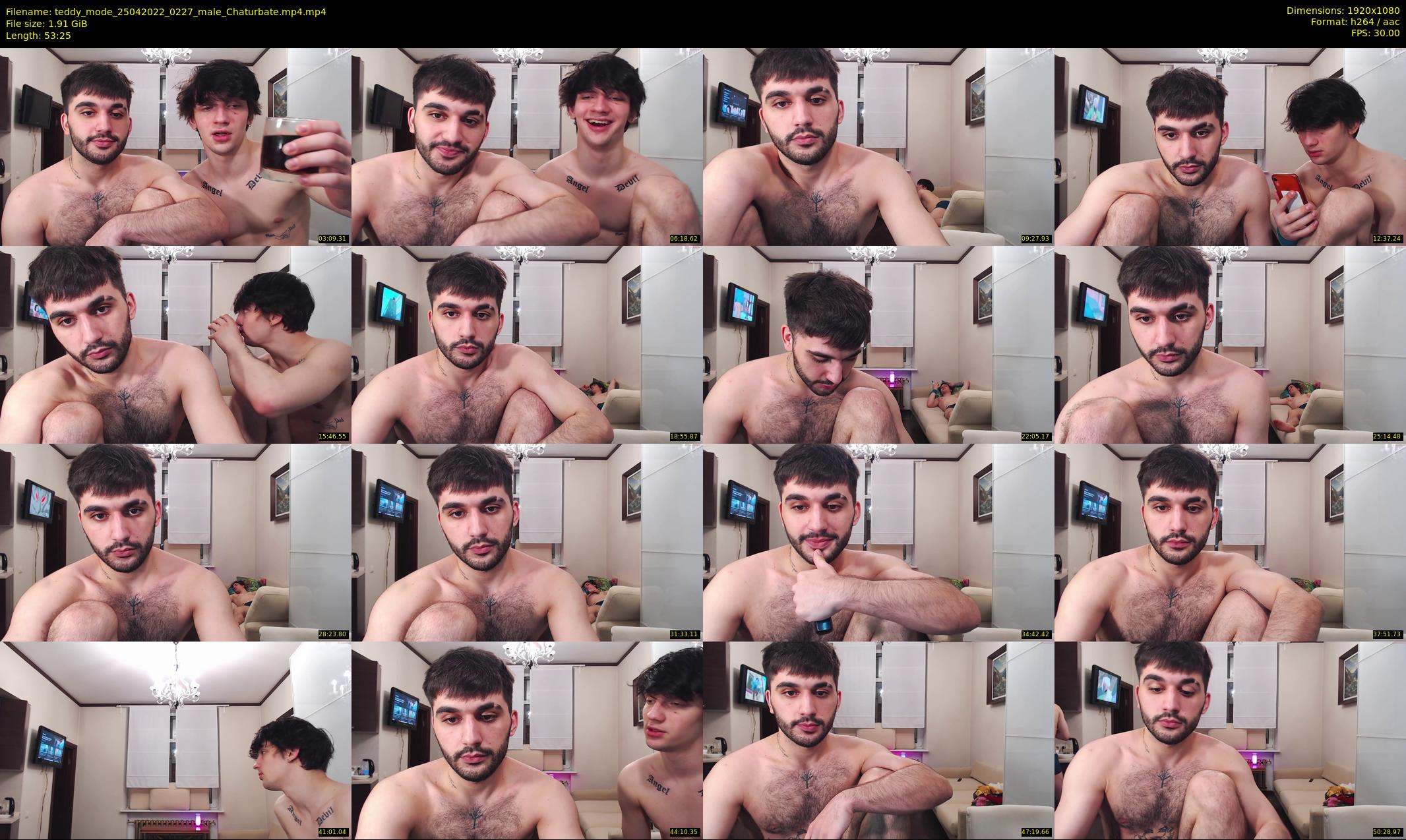 teddy_mode — 54 minute Chaturbate couple cam show recording, 1080p, Apr 25, 2022
