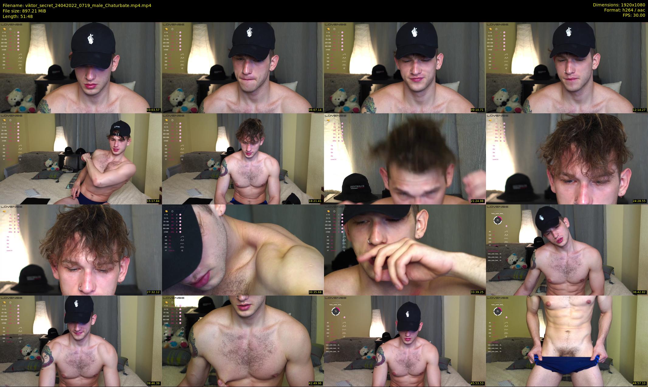 viktor_secret — 52 minute Chaturbate male cam show recording, 1080p, Apr 24, 2022
