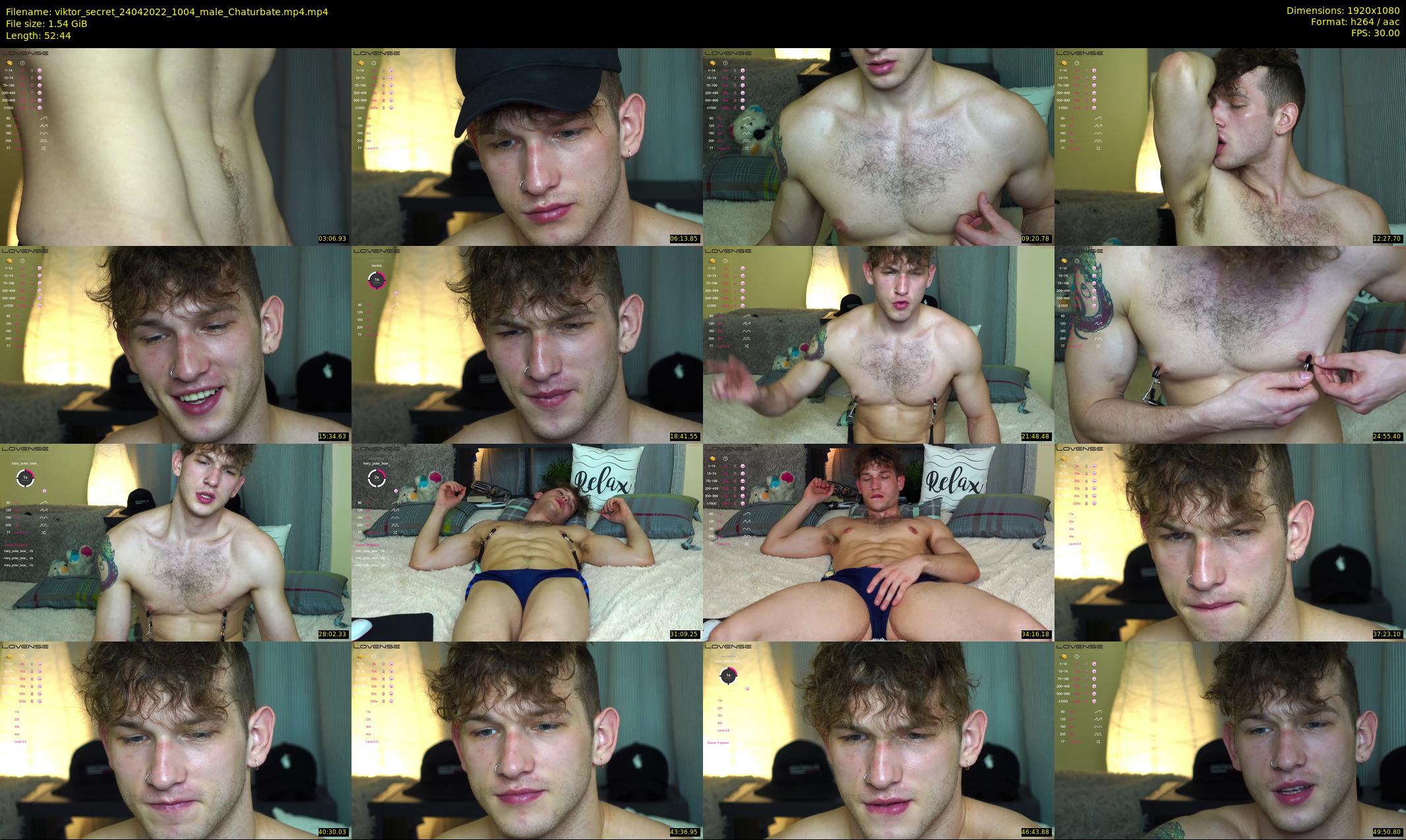viktor_secret — 53 minute Chaturbate male cam show recording, 1080p, Apr 24, 2022