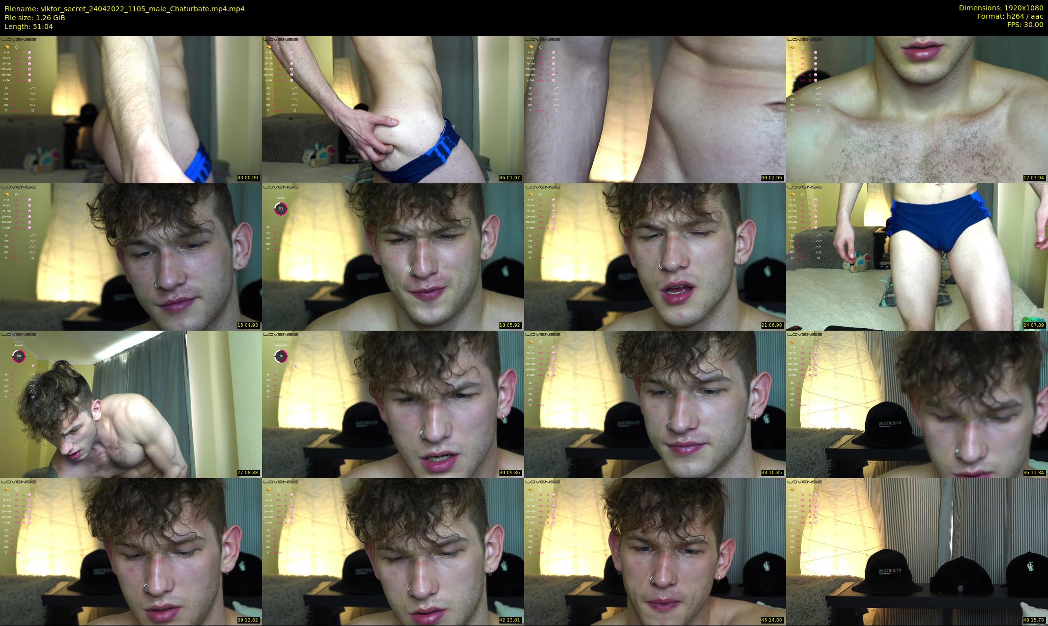 viktor_secret — 52 minute Chaturbate male cam show recording, 1080p, Apr 24, 2022