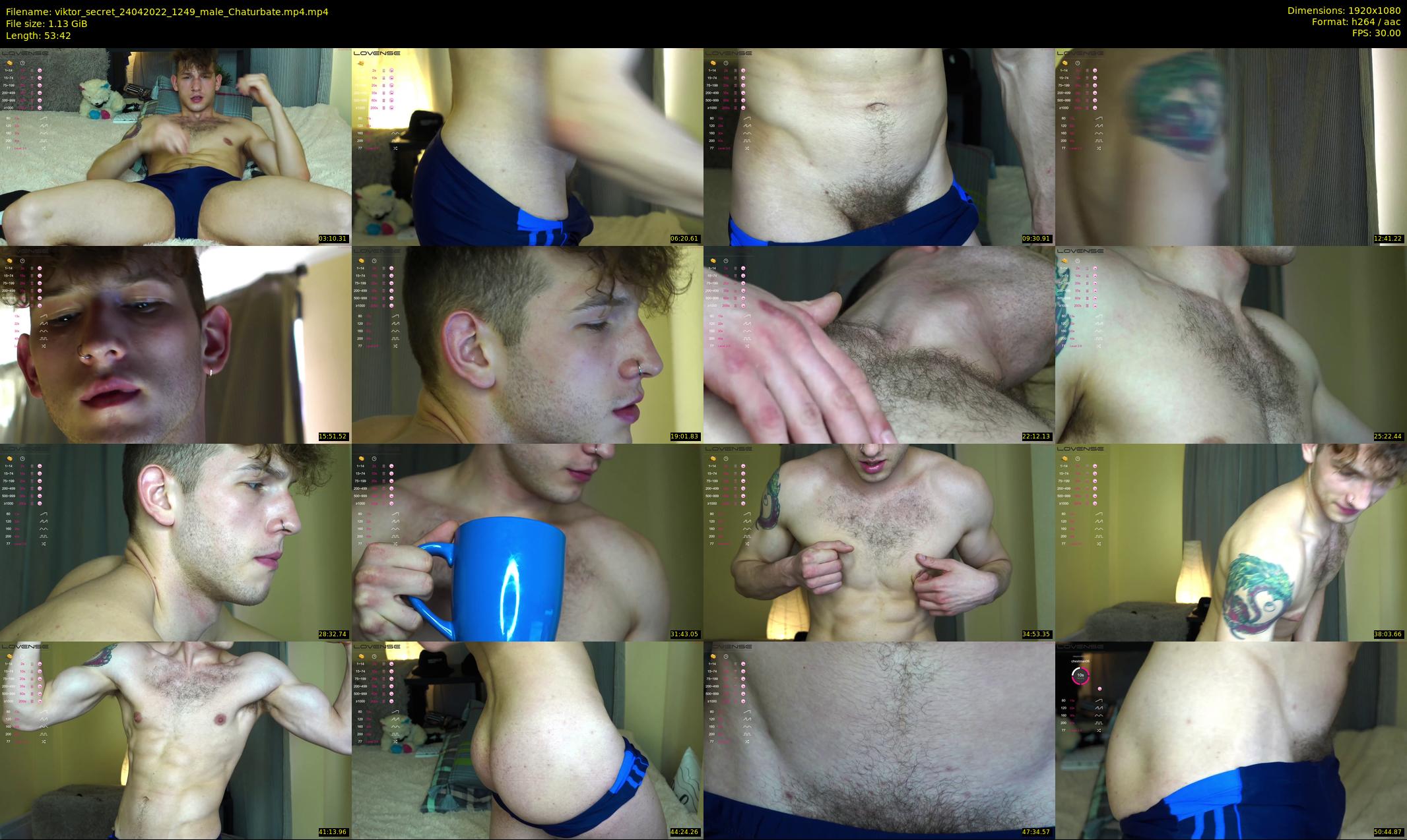 viktor_secret — 54 minute Chaturbate male cam show recording, 1080p, Apr 24, 2022