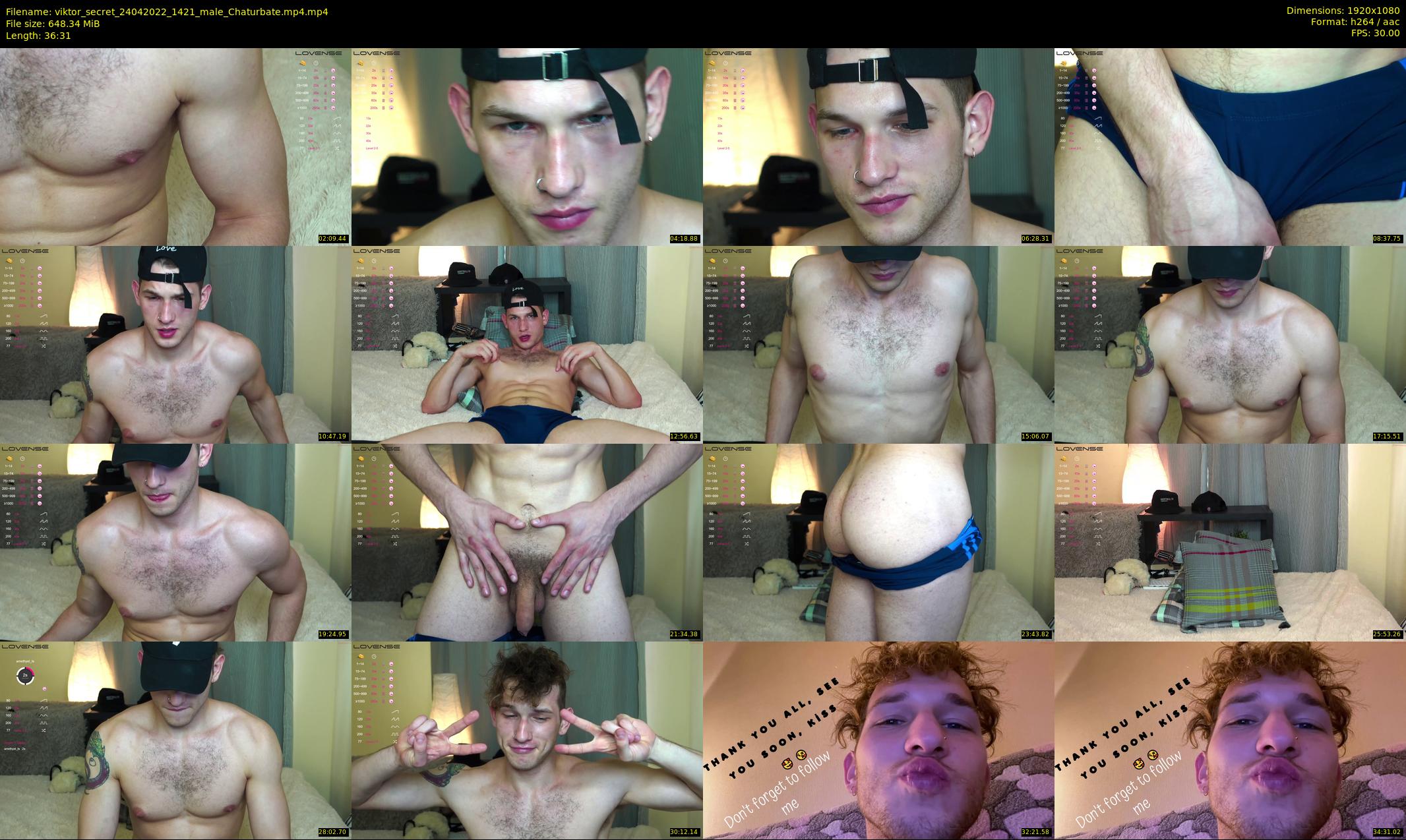 viktor_secret — 37 minute Chaturbate male cam show recording, 1080p, Apr 24, 2022