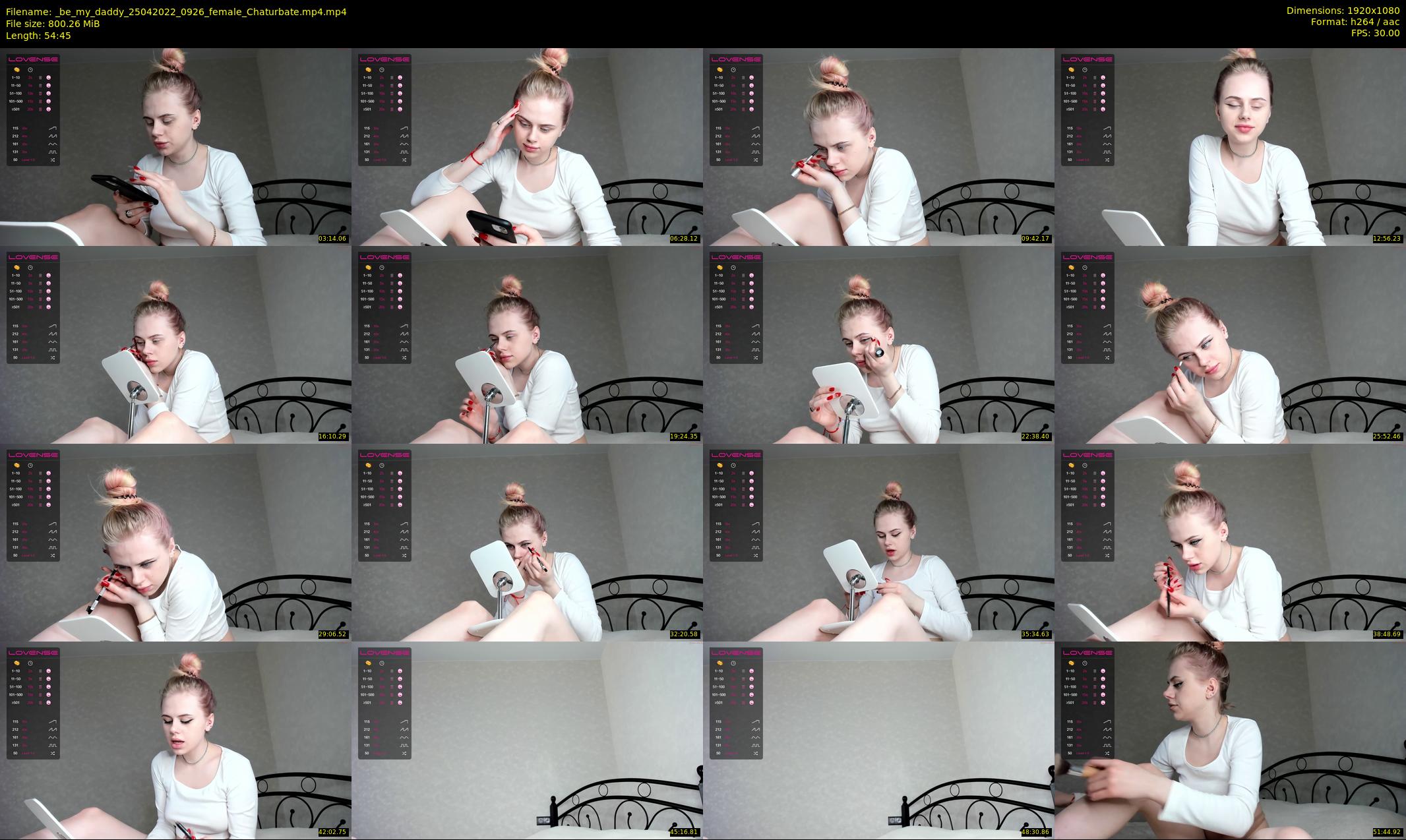 _be_my_daddy — 55 minute Chaturbate female cam show recording, 1080p, Apr 25, 2022