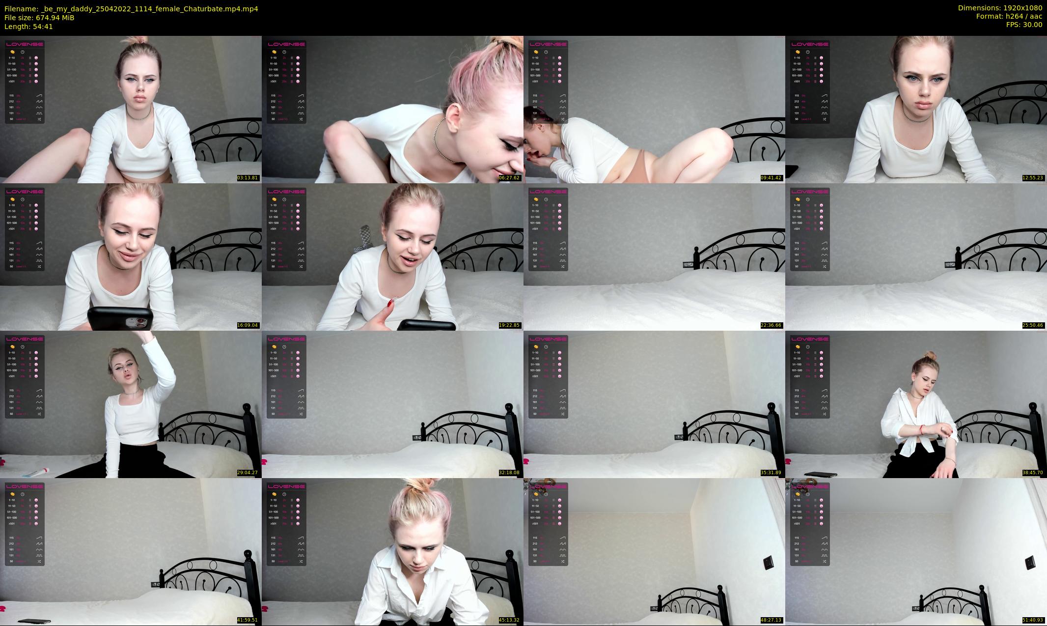_be_my_daddy — 55 minute Chaturbate female cam show recording, 1080p, Apr 25, 2022