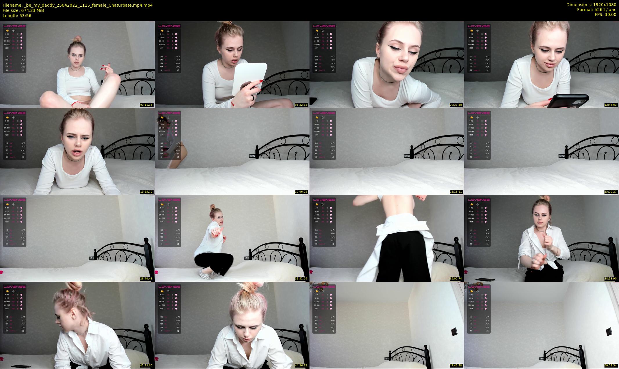 _be_my_daddy — 54 minute Chaturbate female cam show recording, 1080p, Apr 25, 2022