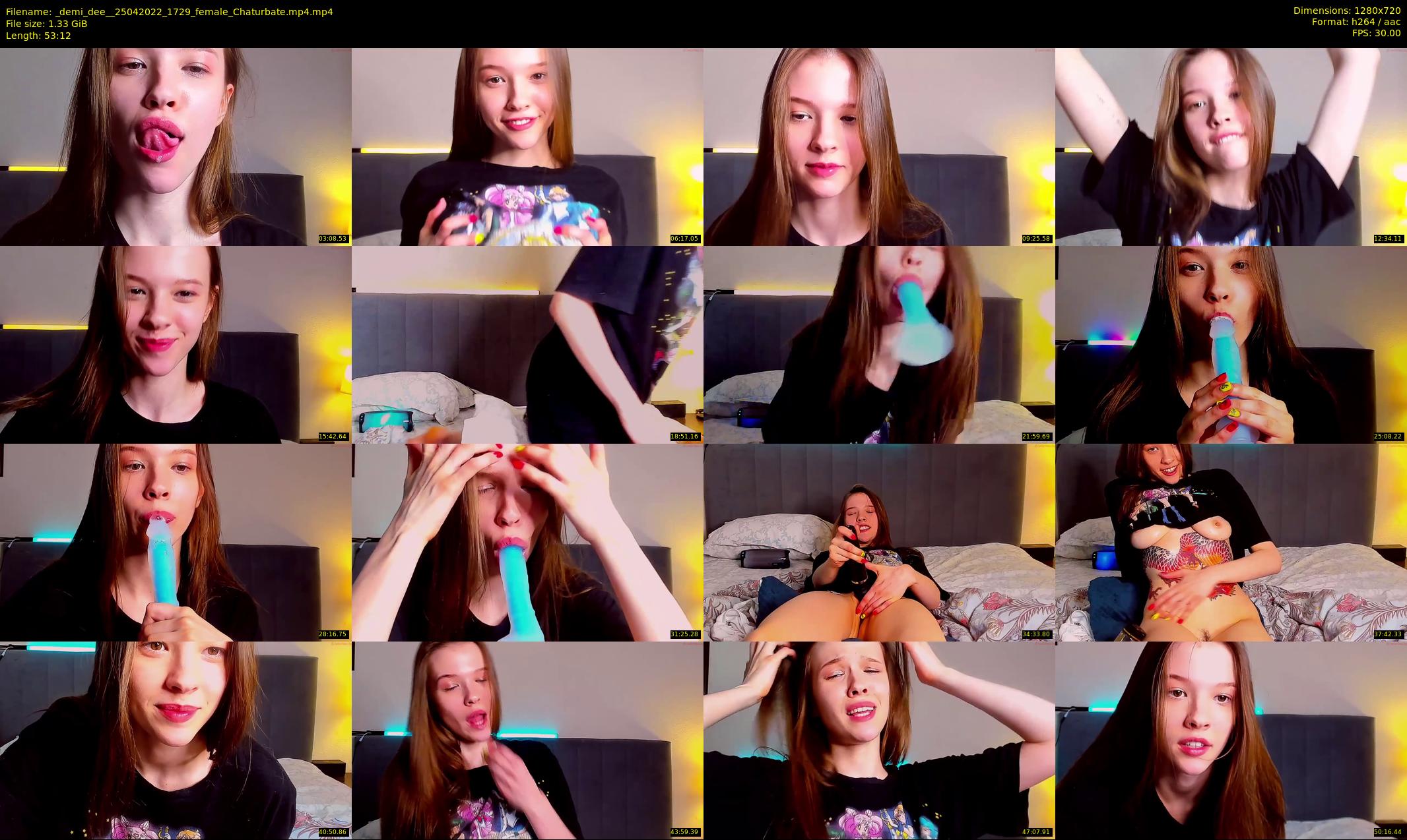 _demi_dee_ — 54 minute Chaturbate female cam show recording, 720p, Apr 25, 2022