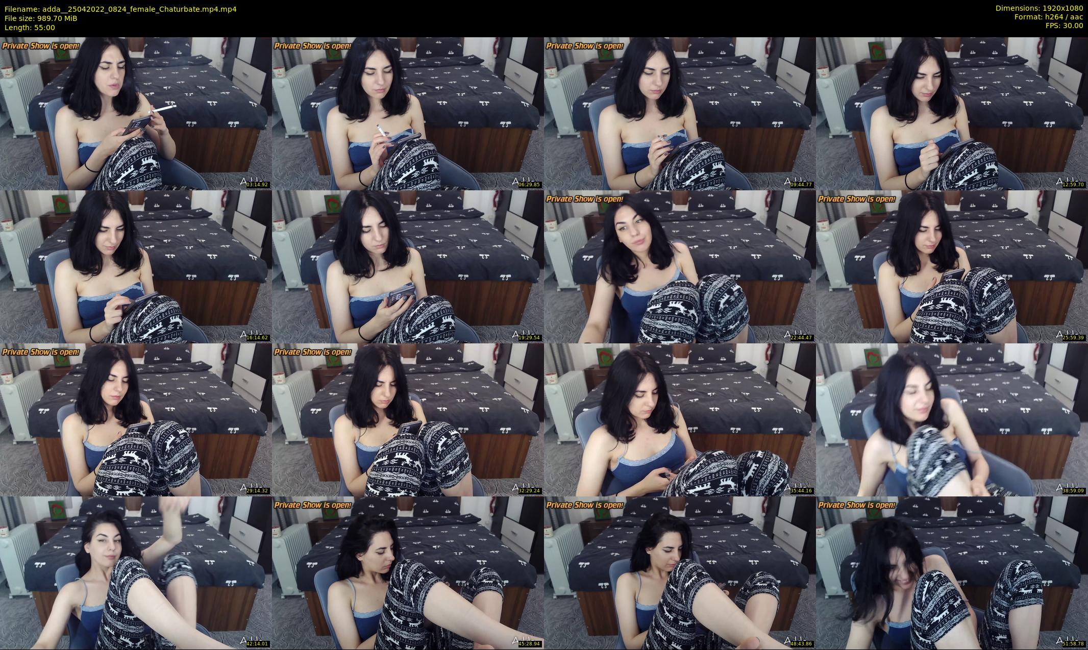 adda_ — 55 minute Chaturbate female cam show recording, 1080p, Apr 25, 2022