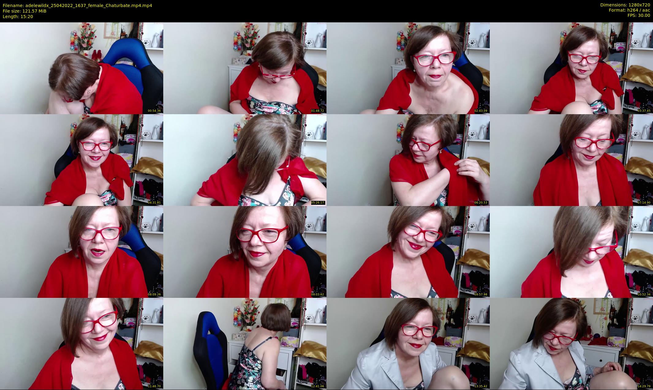 adelewildx — 16 minute Chaturbate female cam show recording, 720p, Apr 25, 2022