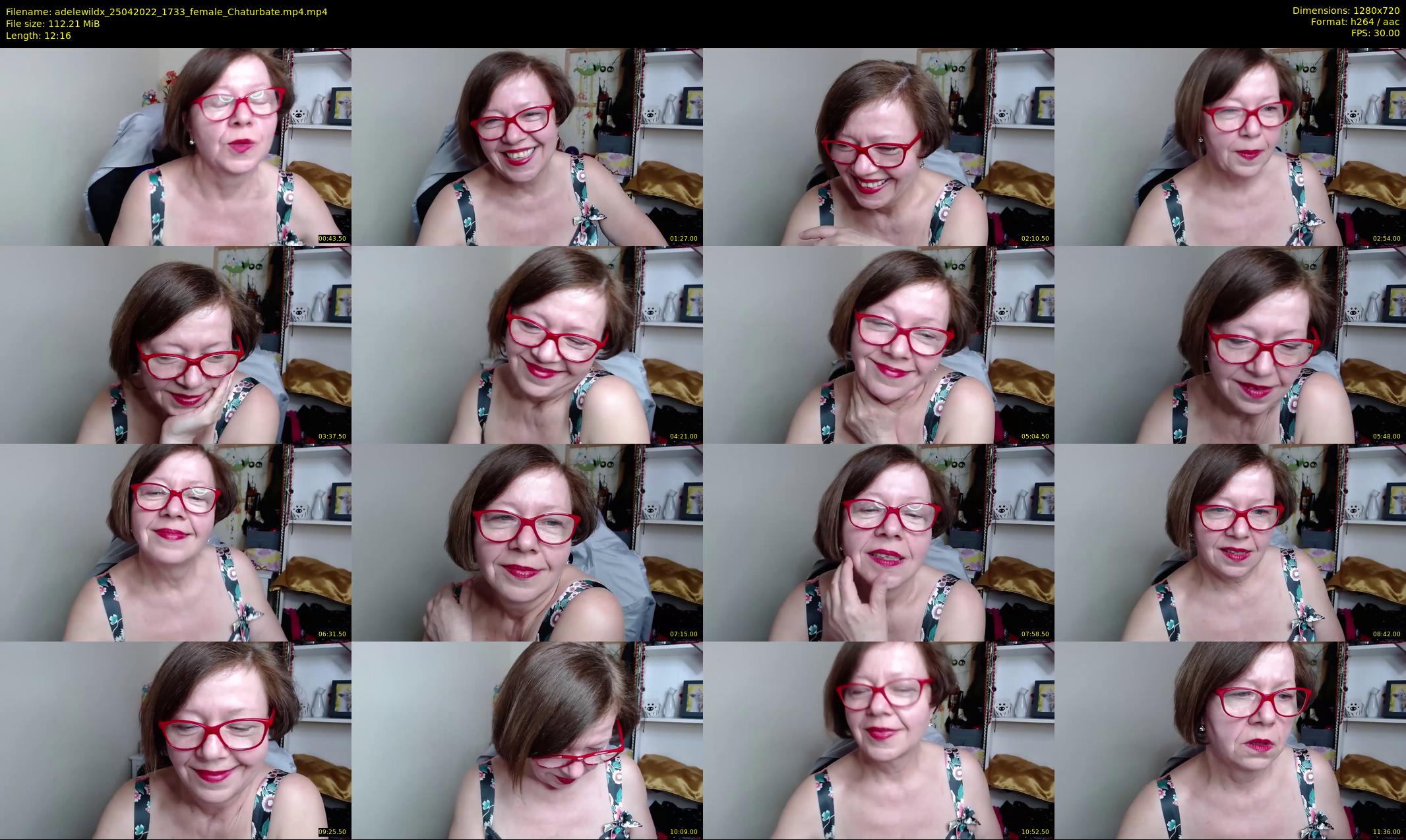 adelewildx — 13 minute Chaturbate female cam show recording, 720p, Apr 25, 2022
