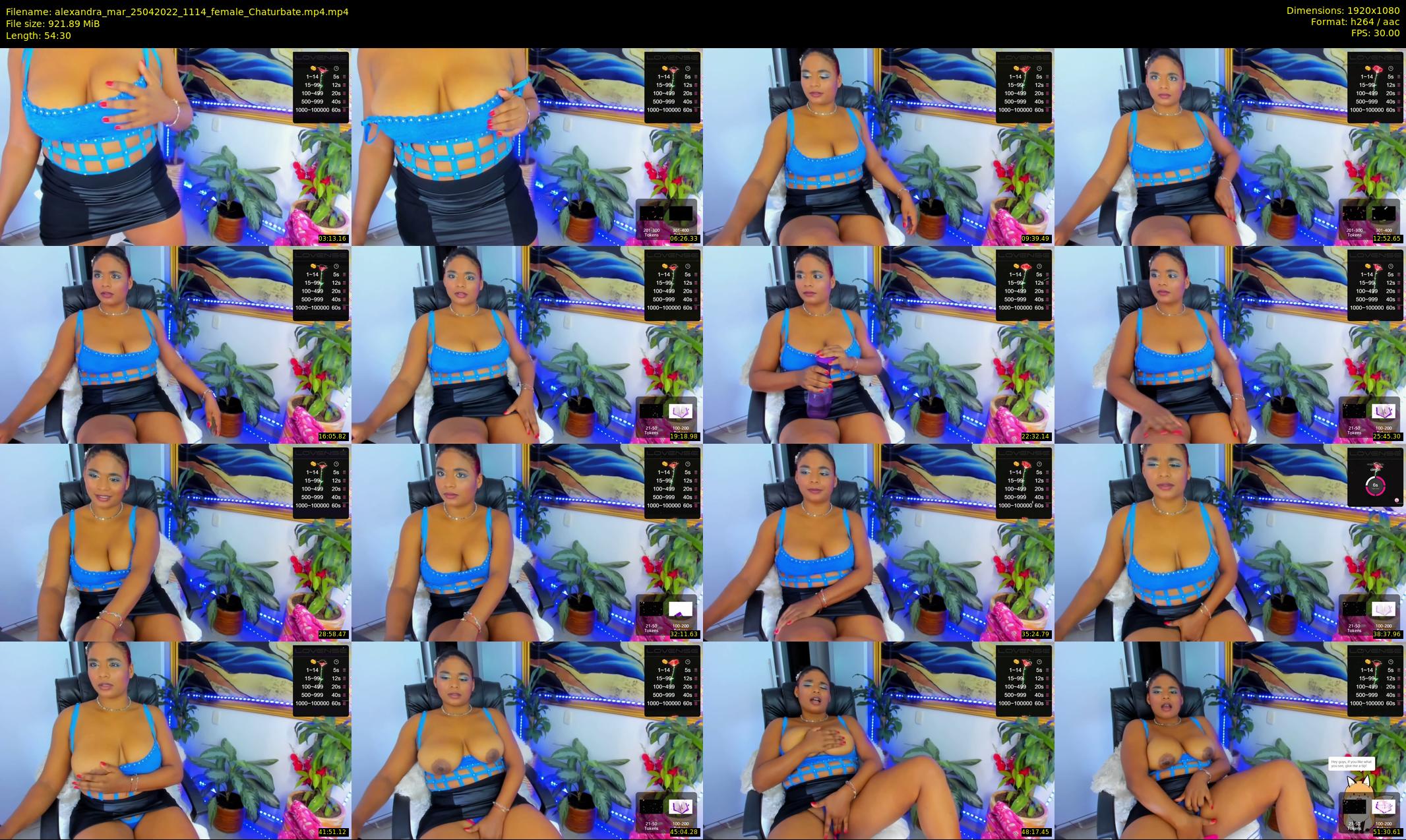 alexandra_mar — 55 minute Chaturbate female cam show recording, 1080p, Apr 25, 2022