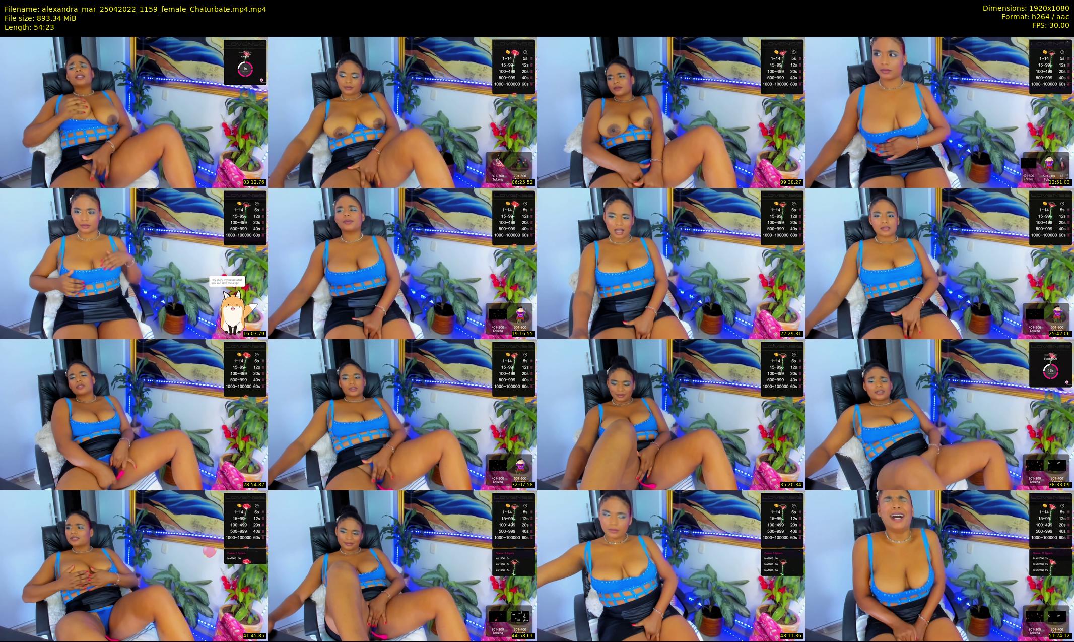 alexandra_mar — 55 minute Chaturbate female cam show recording, 1080p, Apr 25, 2022