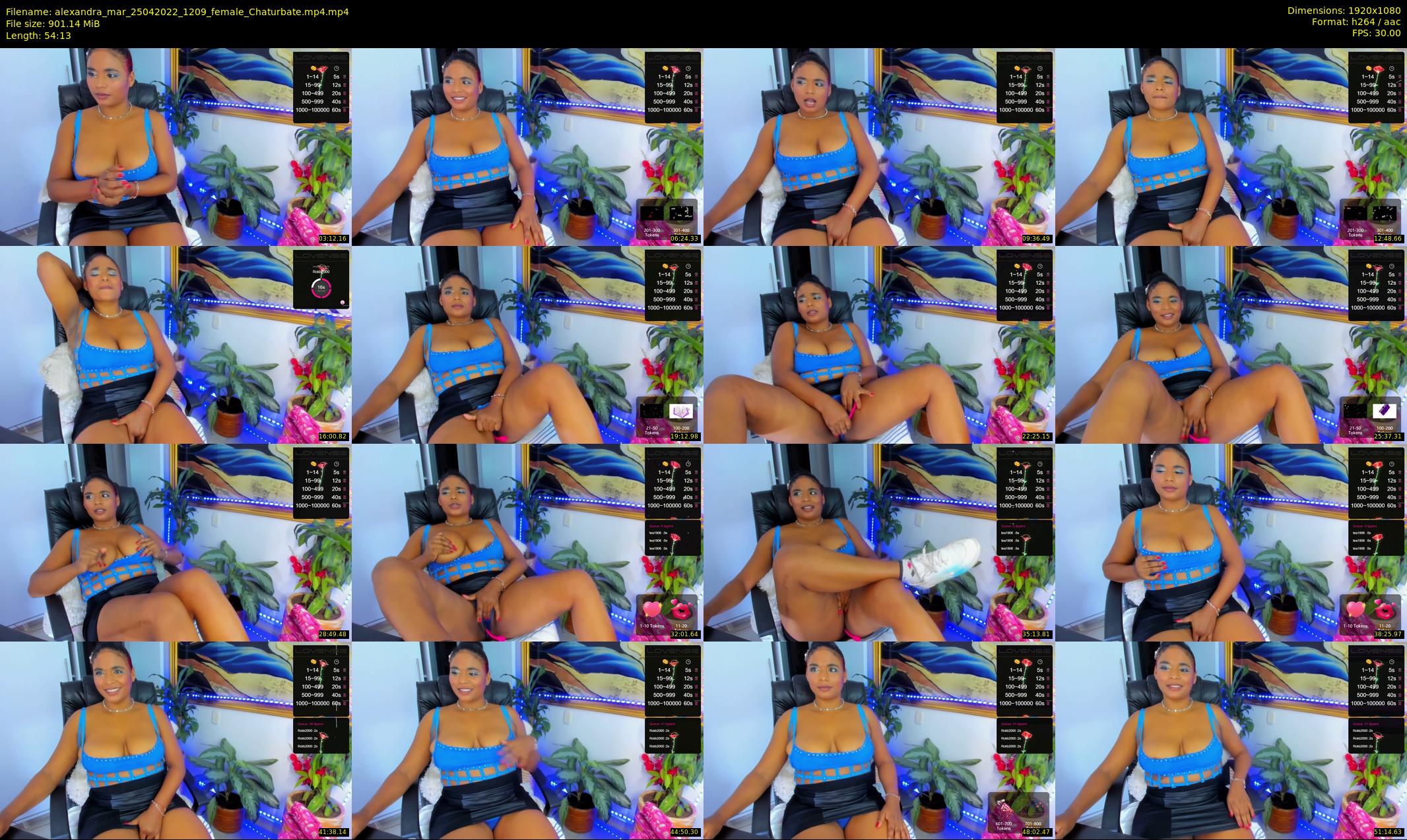 alexandra_mar — 55 minute Chaturbate female cam show recording, 1080p, Apr 25, 2022