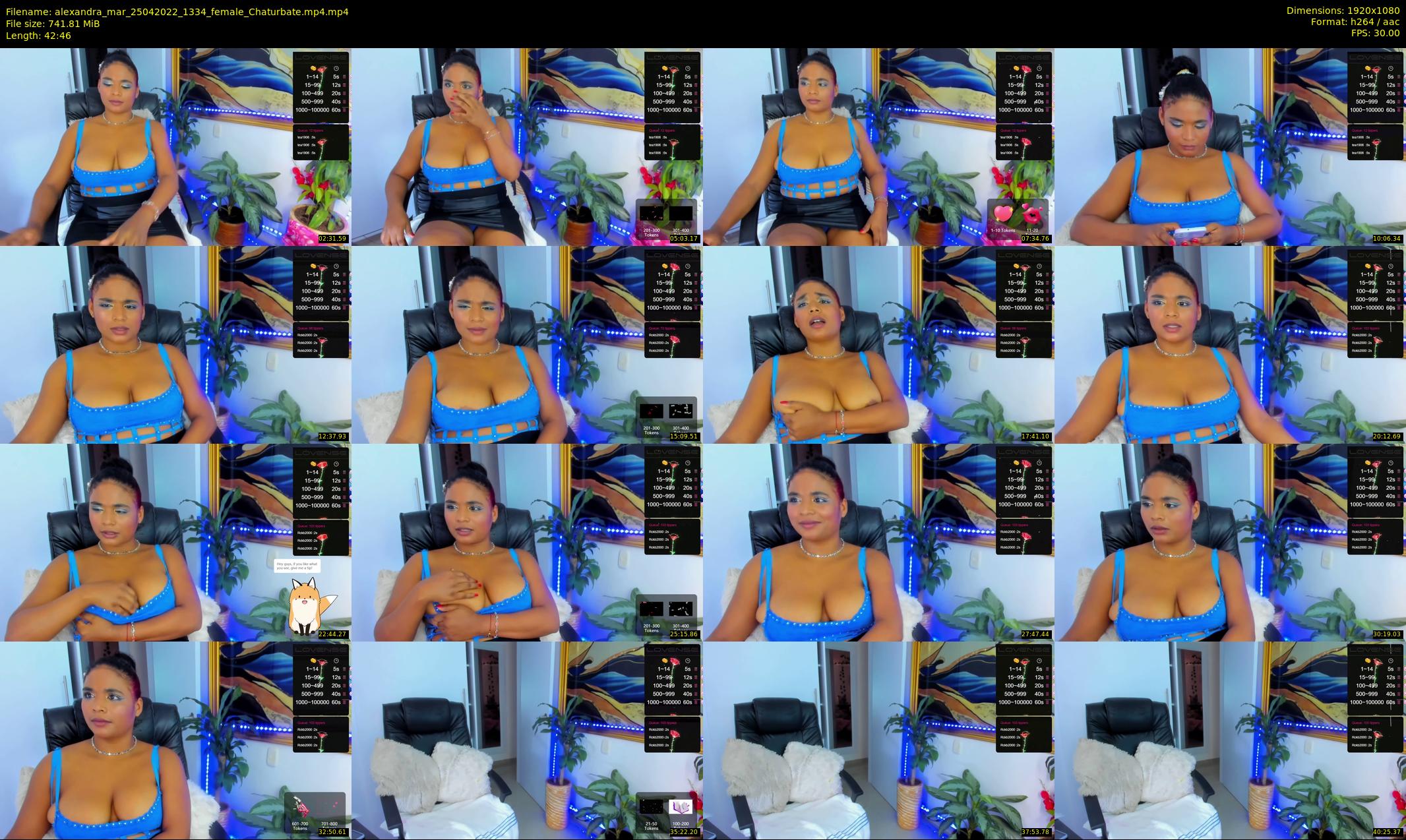 alexandra_mar — 43 minute Chaturbate female cam show recording, 1080p, Apr 25, 2022
