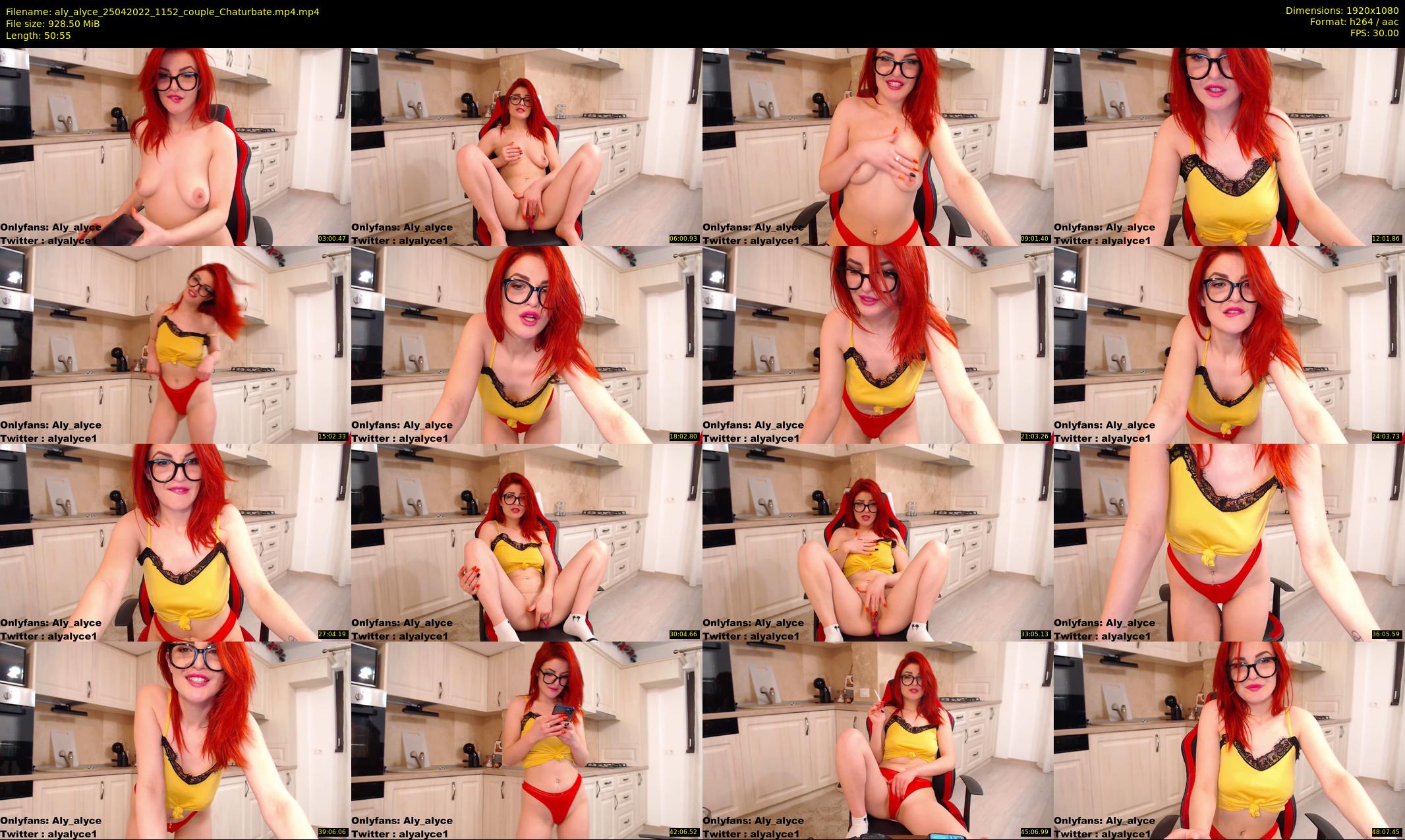 aly_alyce — 51 minute Chaturbate female cam show recording, 1080p, Apr 25, 2022
