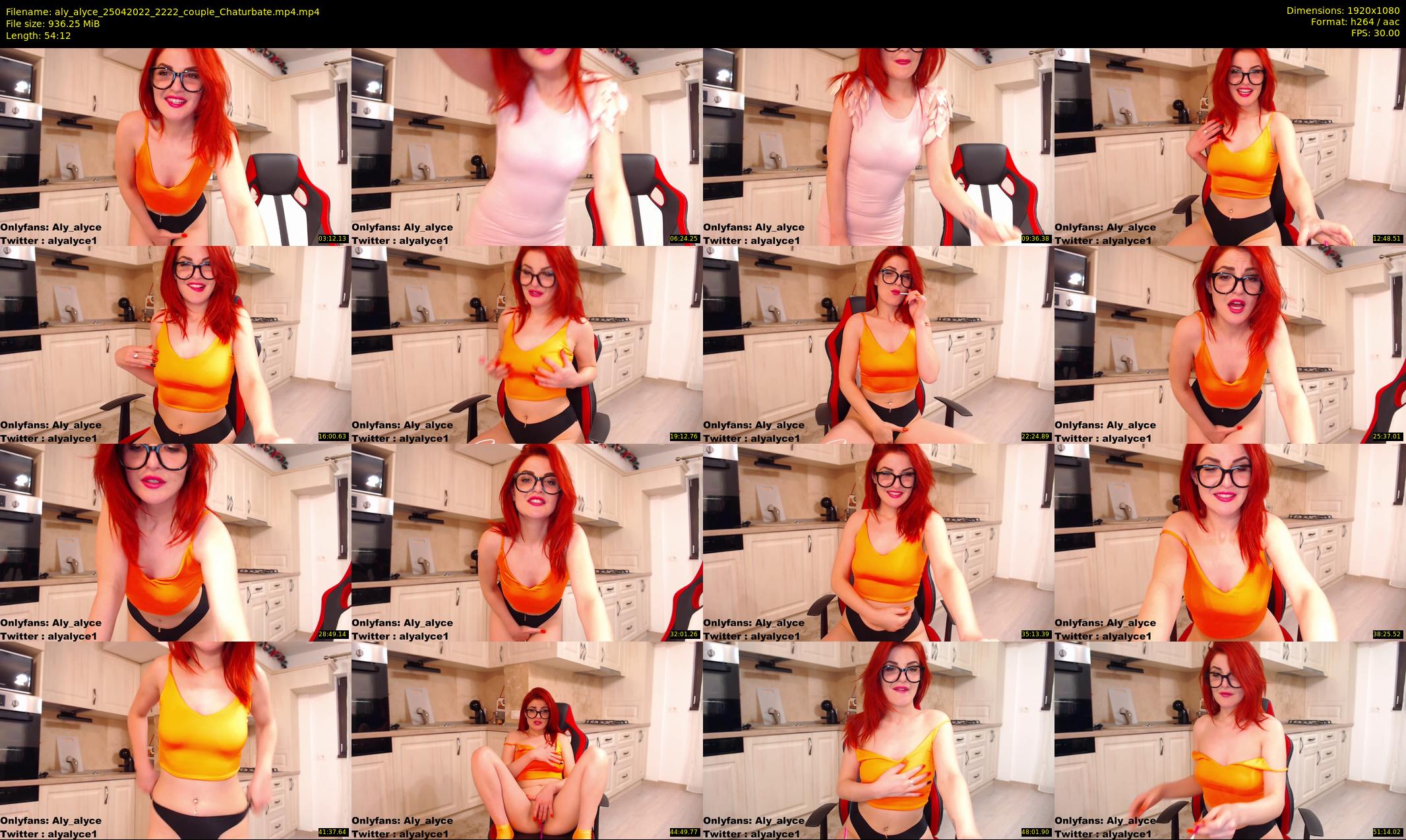 aly_alyce — 55 minute Chaturbate female cam show recording, 1080p, Apr 25, 2022