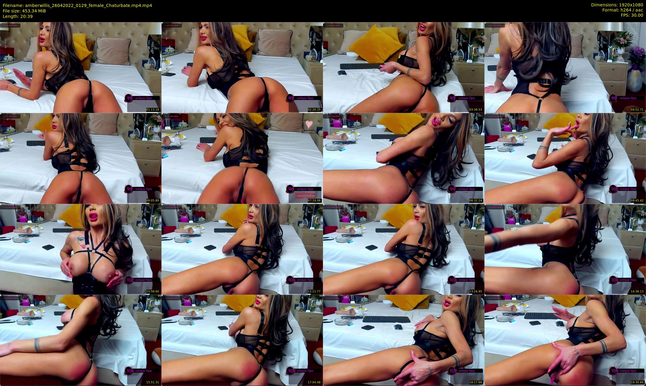 amberwillis — 21 minute Chaturbate female cam show recording, 1080p, Apr 26, 2022