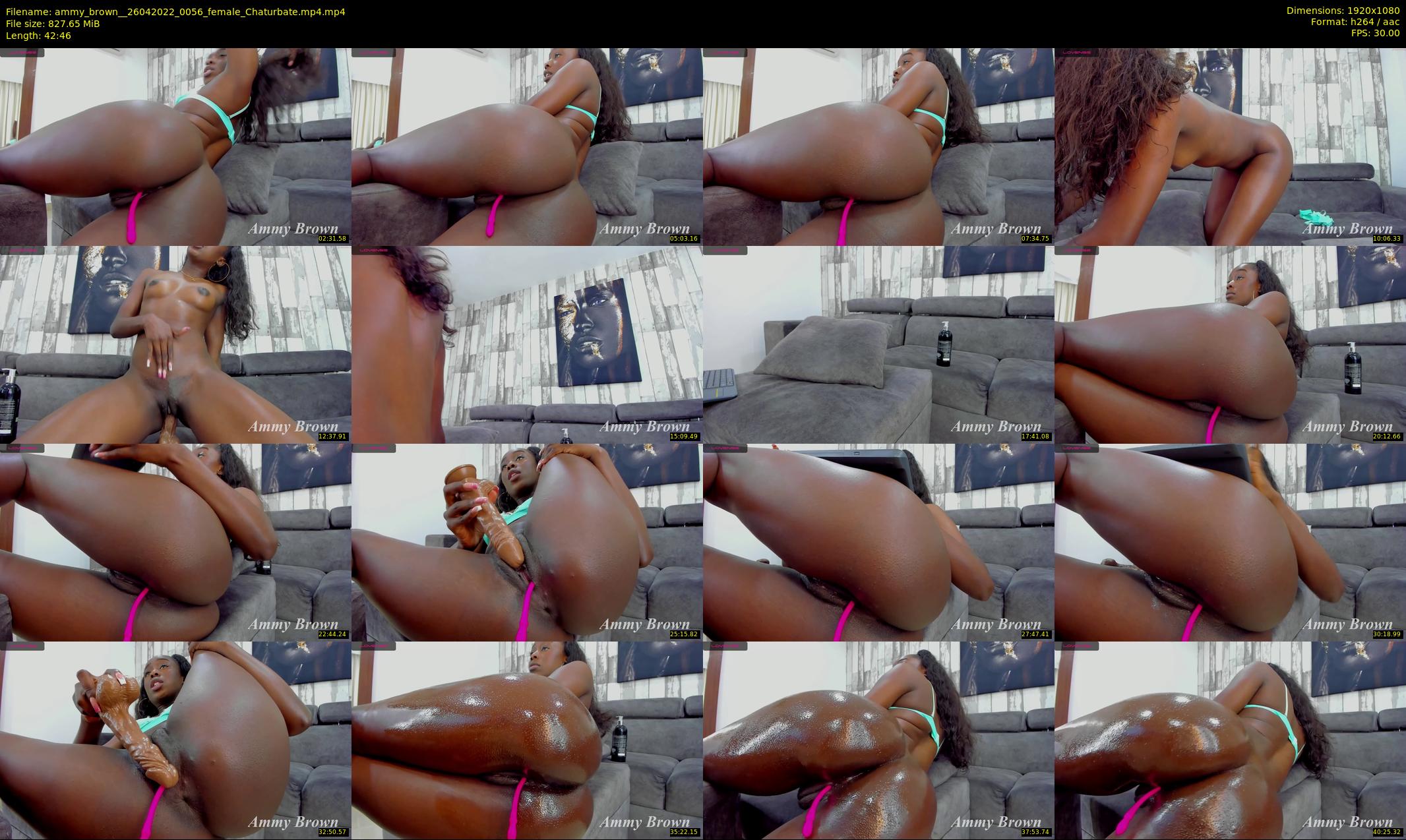 ammy_brown_ — 43 minute Chaturbate female cam show recording, 1080p, Apr 26, 2022
